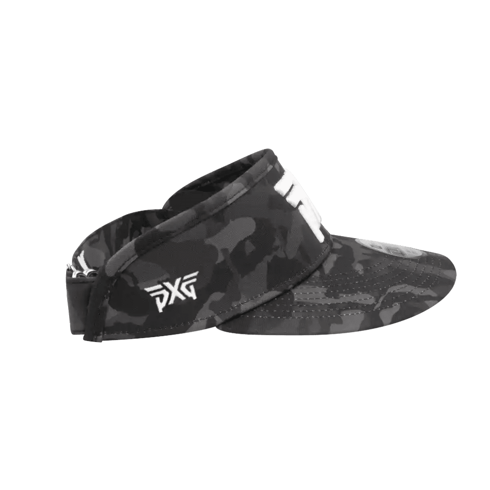PXG Fairway Camo Sport Visor - Black - PXG