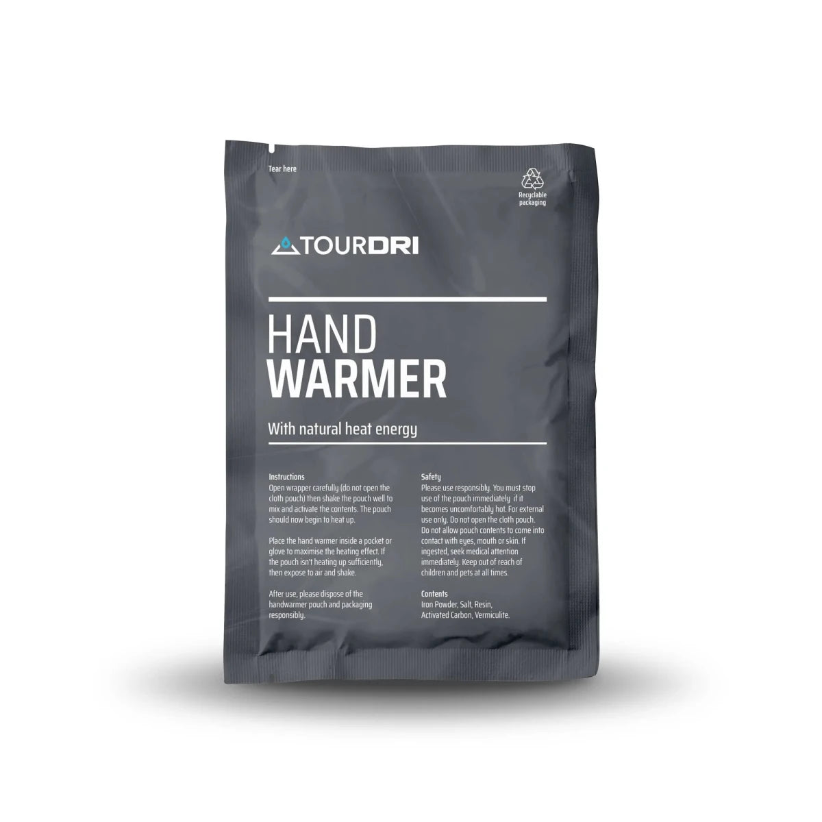 TourDri Handwarmers - Pair - Masters Golf