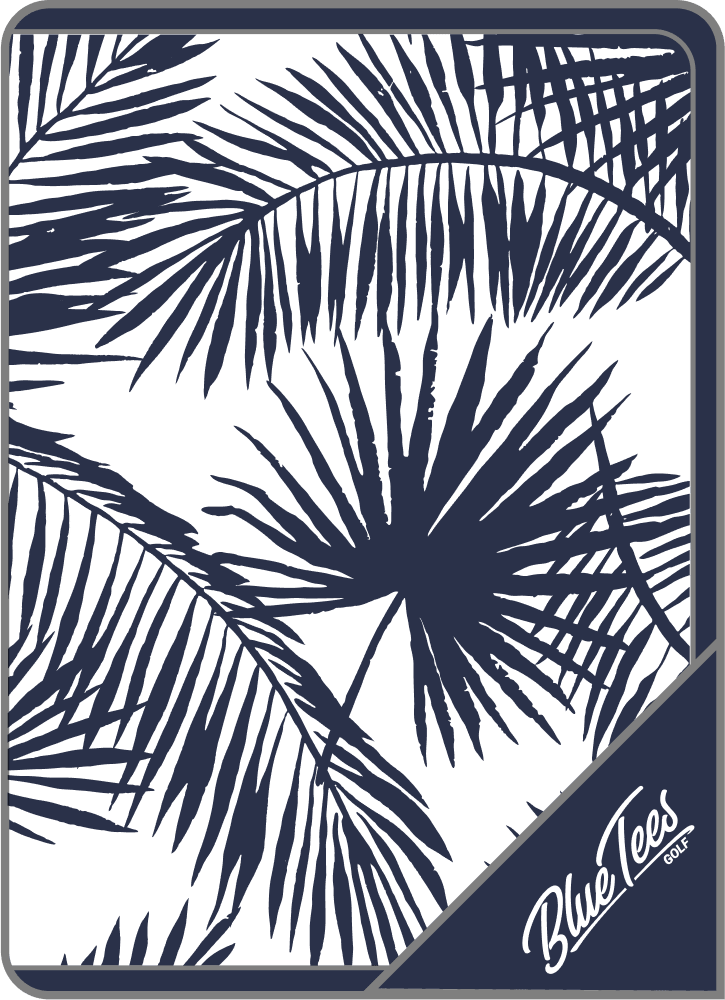 Blue Tees Magnetic Standard Towel - Black - Blue Tees