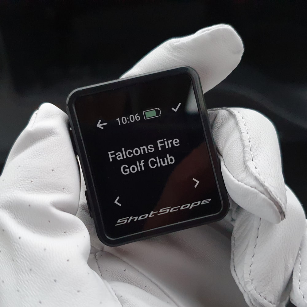 Shot Scope H4 Handheld Golf GPS & Shot Tracking