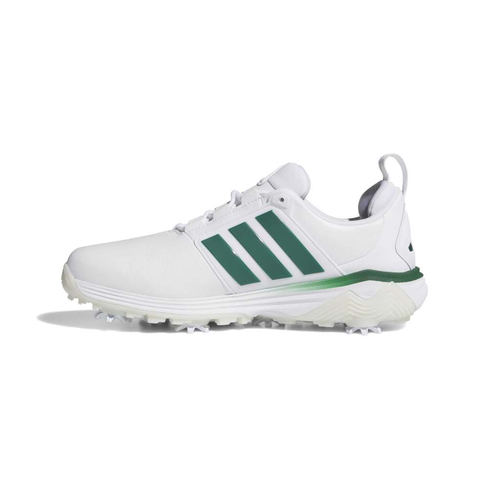 adidas Adipower Spiked Golf Shoes - Cloud White / Collegiate Green - adidas