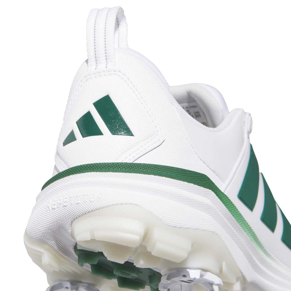 adidas Adipower Spiked Golf Shoes - Cloud White / Collegiate Green - adidas