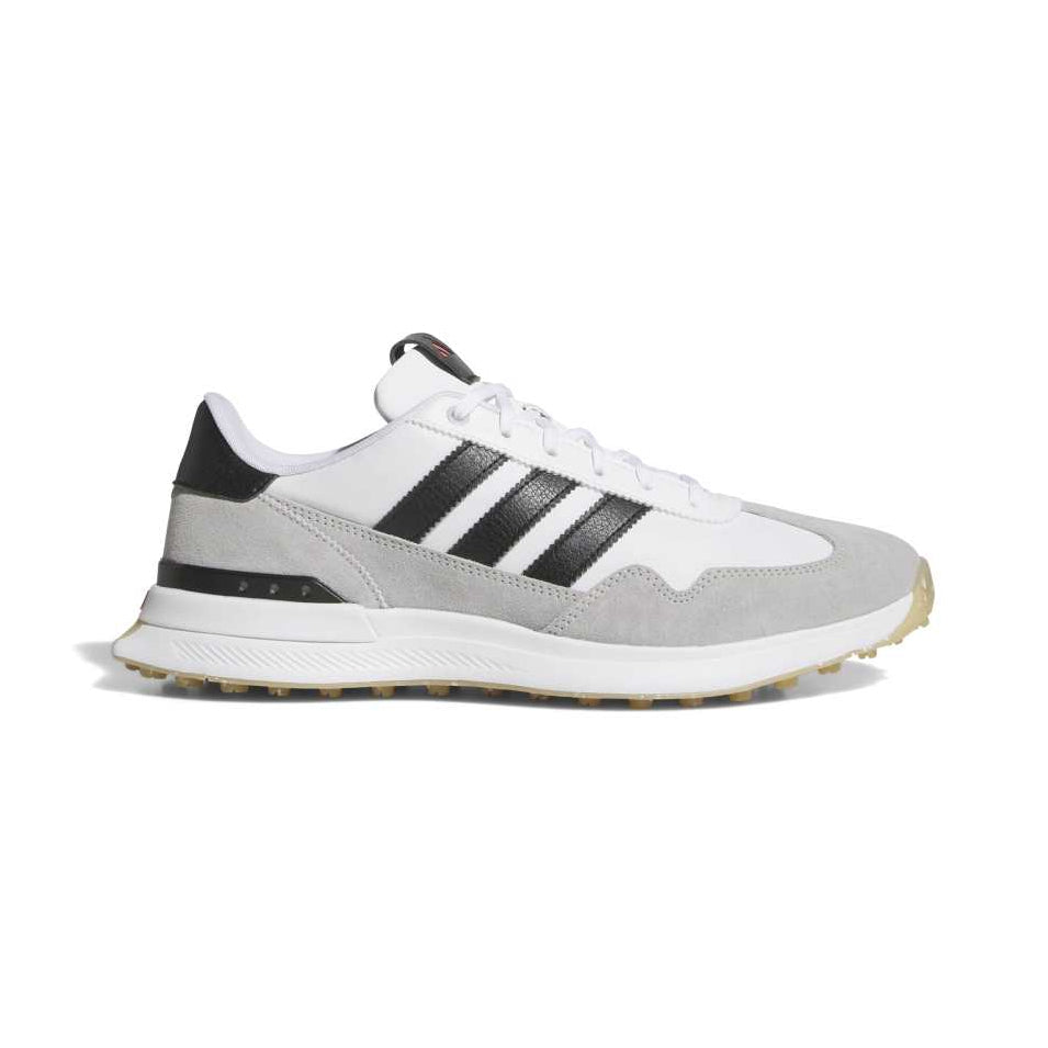 adidas S2G Tex Spikeless Golf Shoes - White / Black / Grey Two