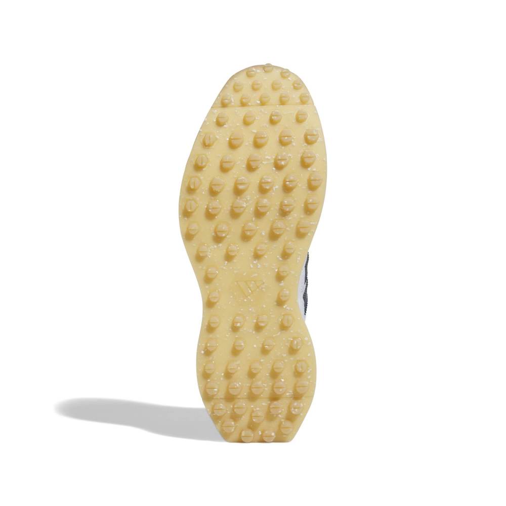 adidas S2G Tex Spikeless Golf Shoes - White / Navy / Scarlett - adidas