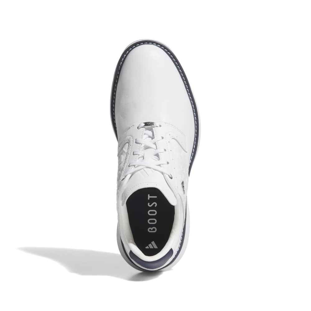 adidas MC70 Spiked Golf Shoes - White / Navy