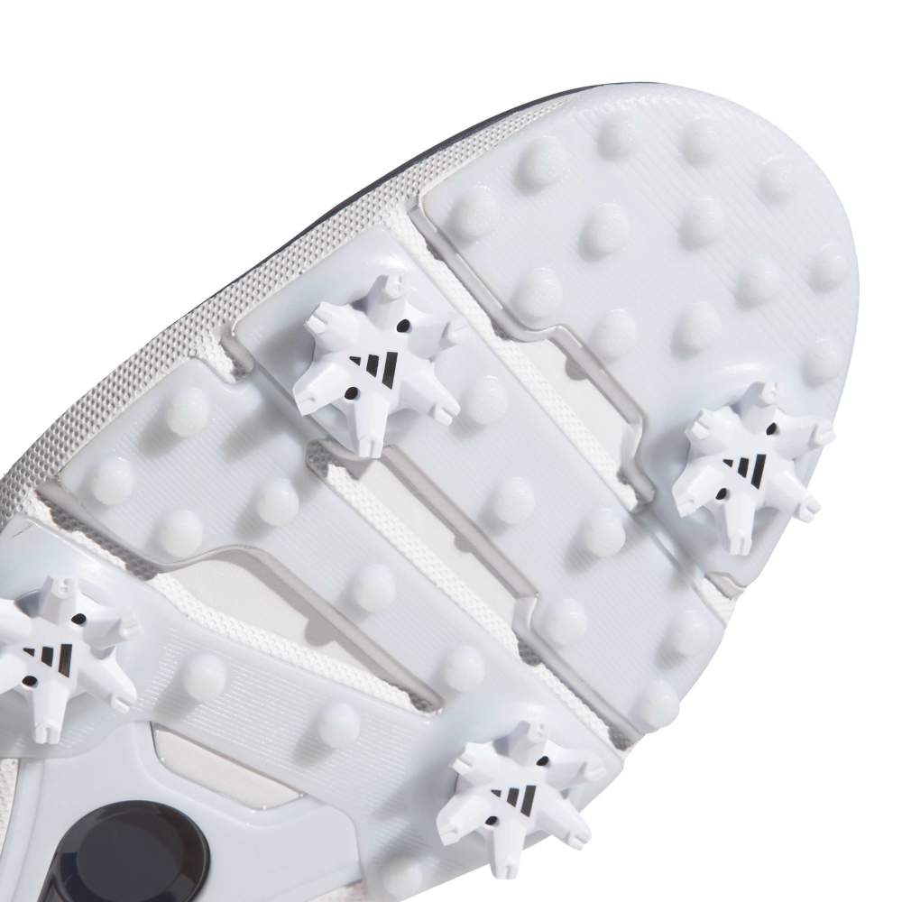 adidas MC70 Spiked Golf Shoes - White / Navy