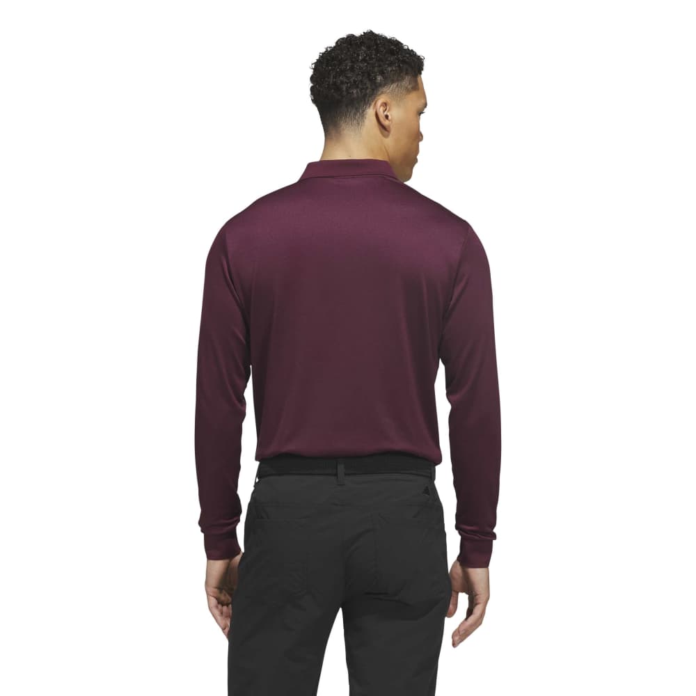 adidas Golf Ultimate365 COLD.RDY Long Sleeve Shirt - Maroon - adidas
