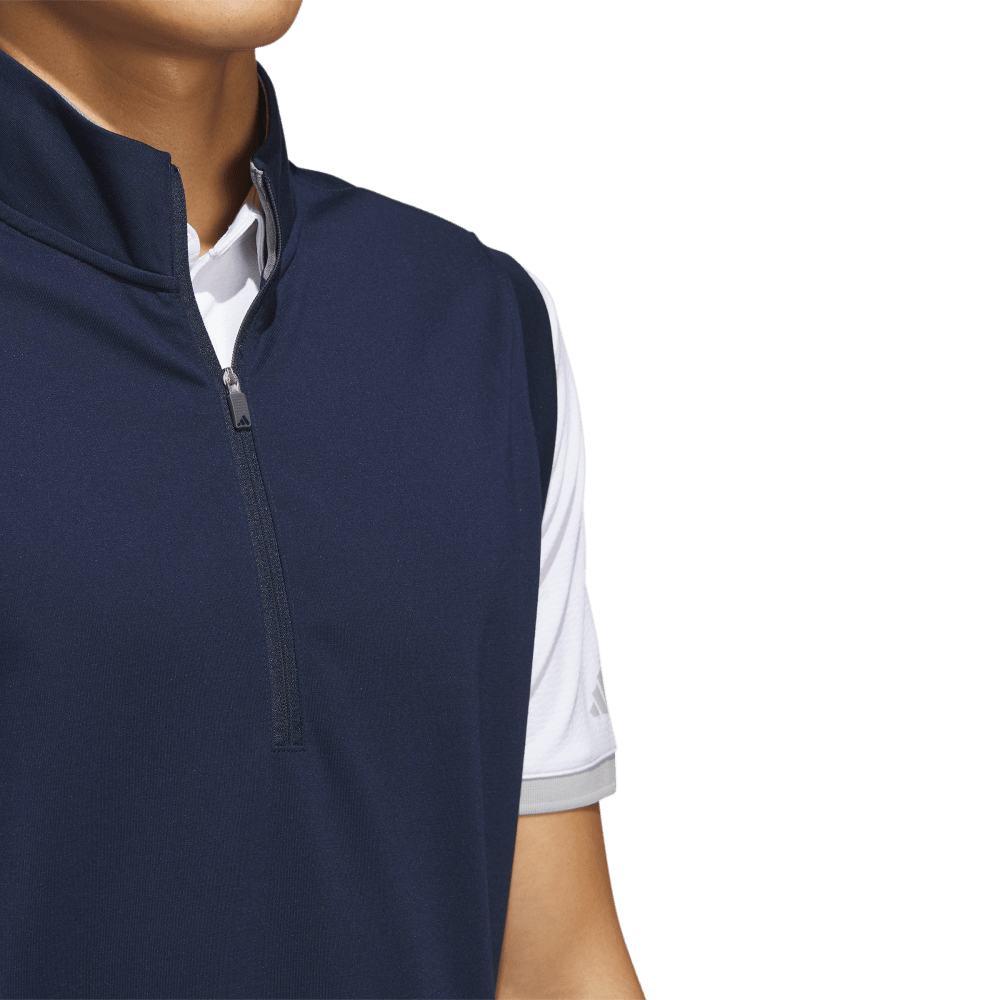 adidas Elevated 1/4-Zip Golf Pullover Vest