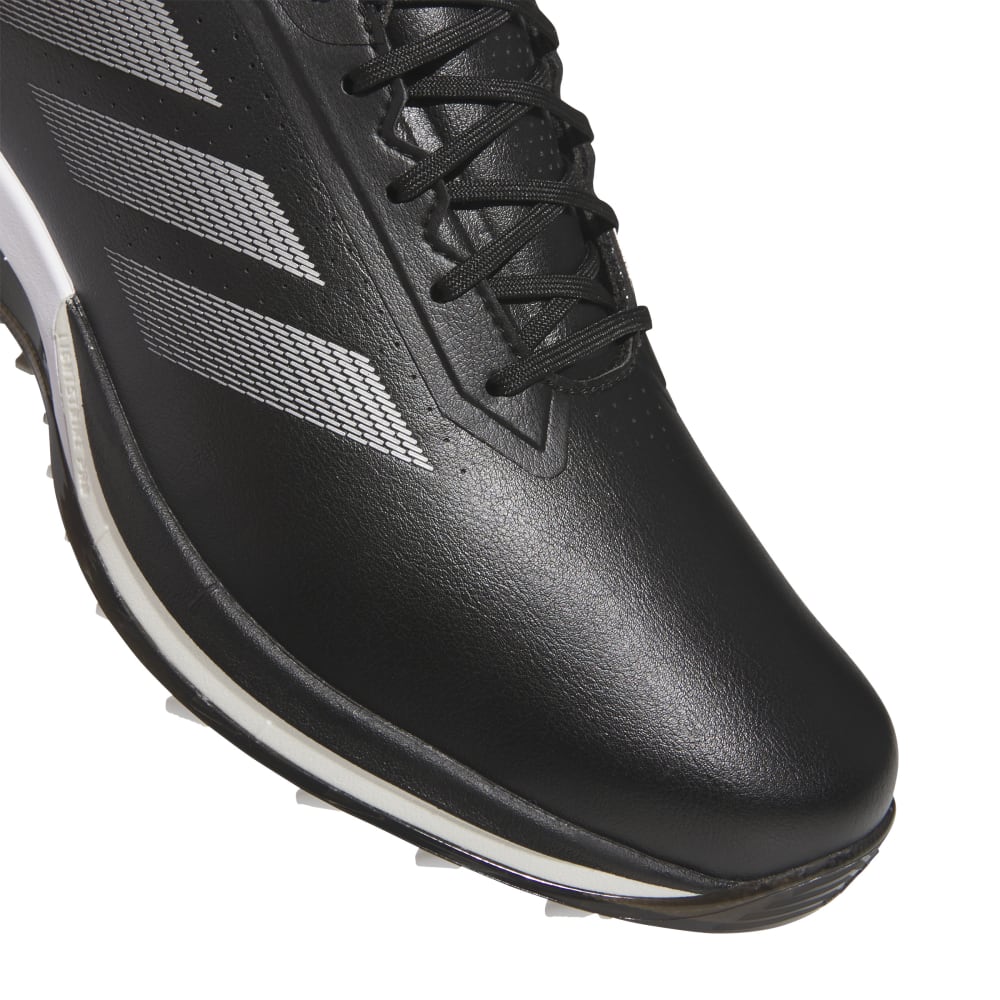 adidas Adizero ZG Spikeless Golf Shoes - Black / Silver / Lucid Lemon