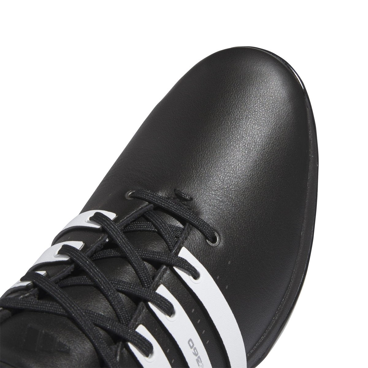adidas Tour 360 Spiked Golf Shoes - Black / White - adidas