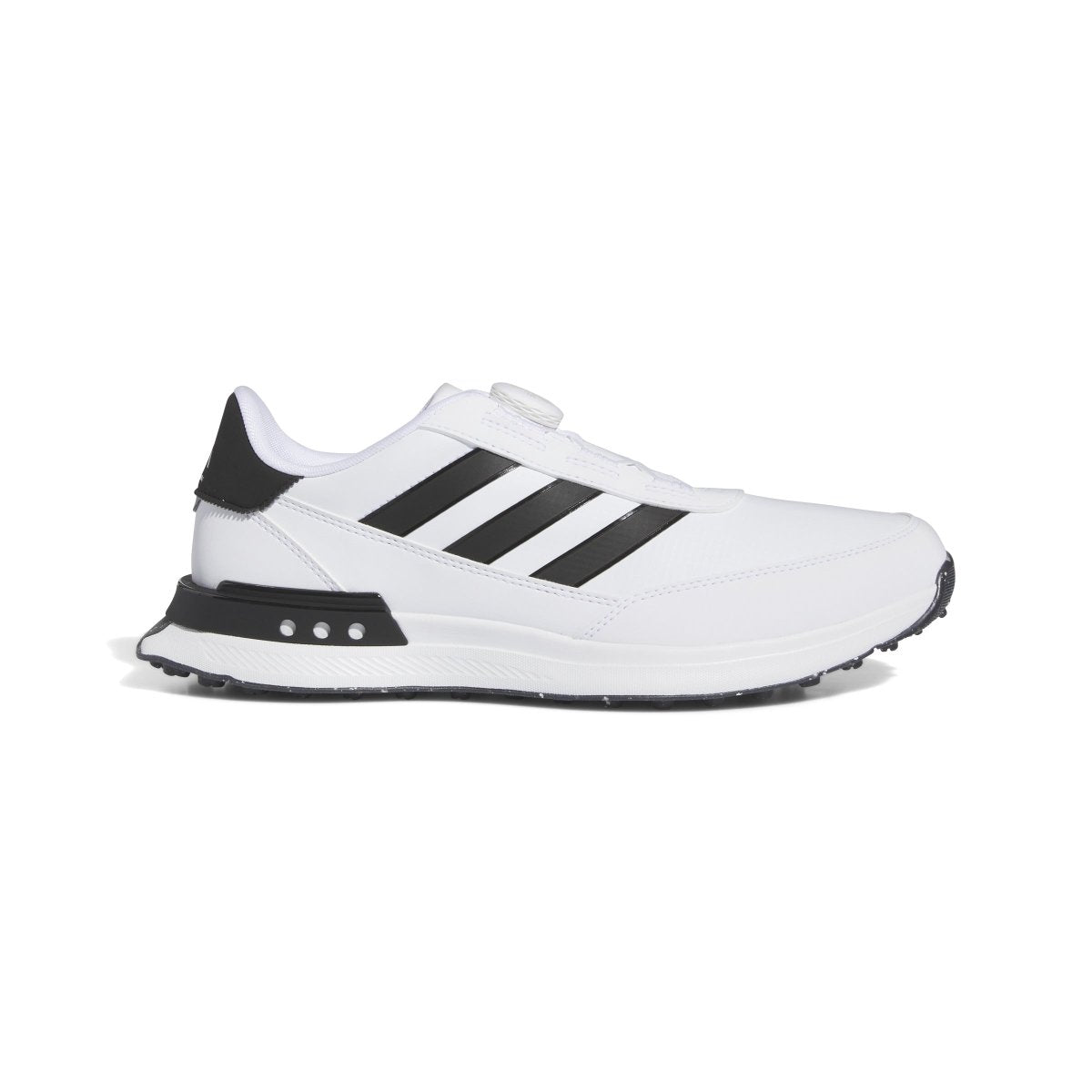 adidas S2G Boa Spikeless Golf Shoes - White / Core Black / White - adidas