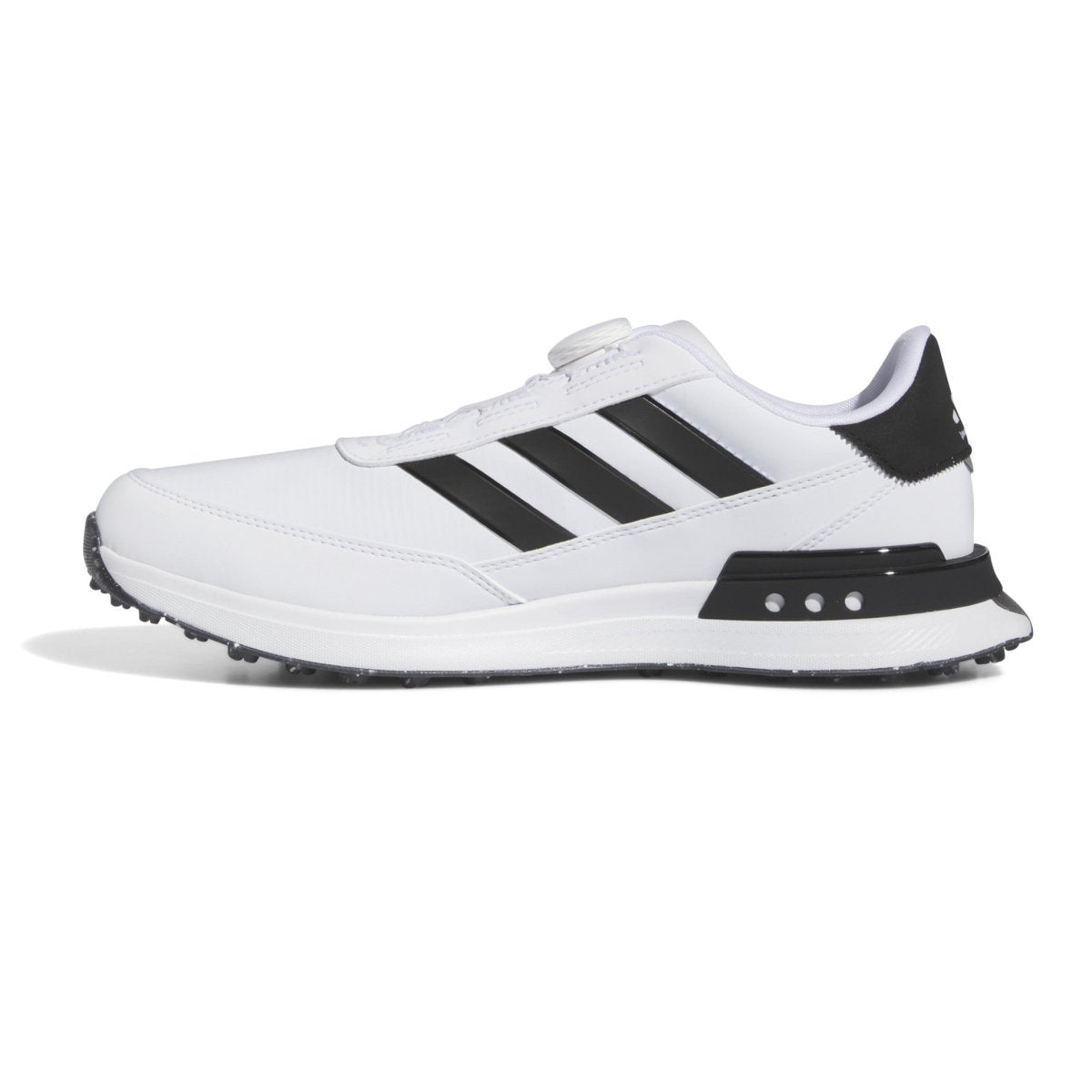 adidas S2G Boa Spikeless Golf Shoes - White / Core Black / White - adidas