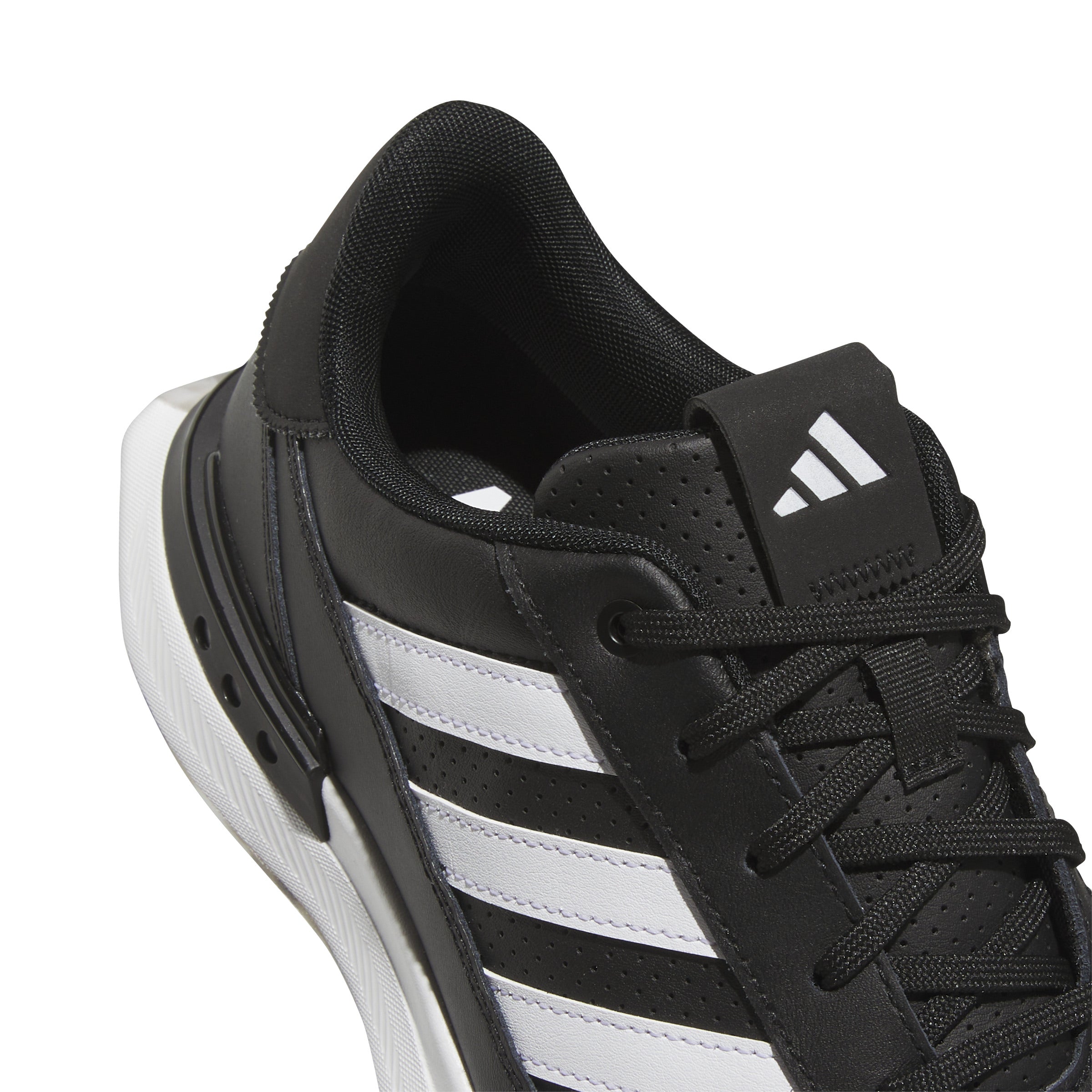 adidas S2G Leather Spiked Golf Shoes - Black