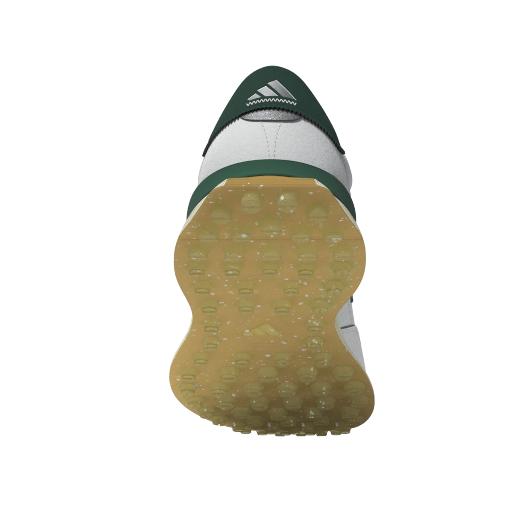 adidas S2G Leather Spikeless Golf Shoes - White / Collegiate Green / Gum