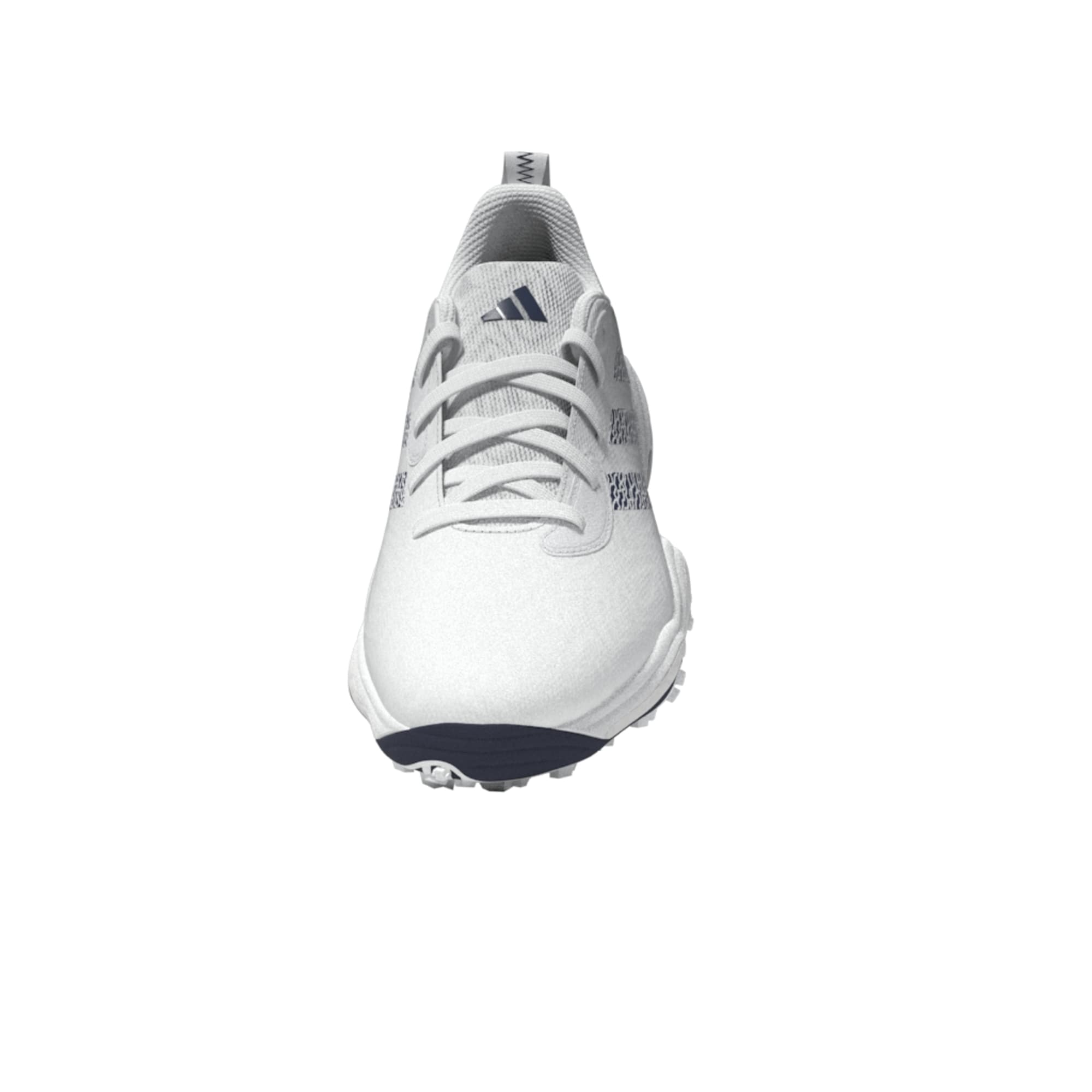 adidas CodeChaos 25 Spikeless Golf Shoes - White / Collegiate Navy