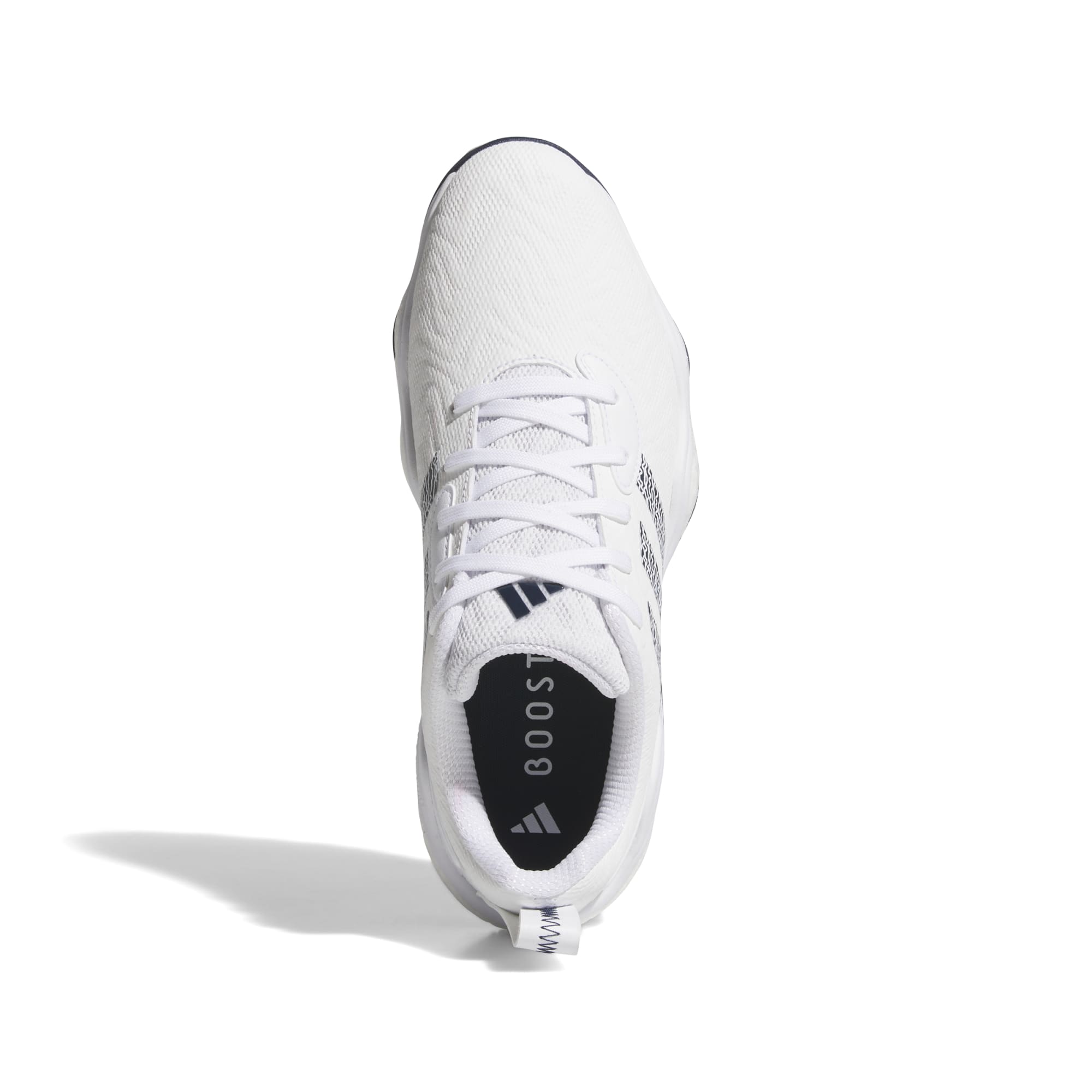adidas CodeChaos 25 Spikeless Golf Shoes - White / Collegiate Navy