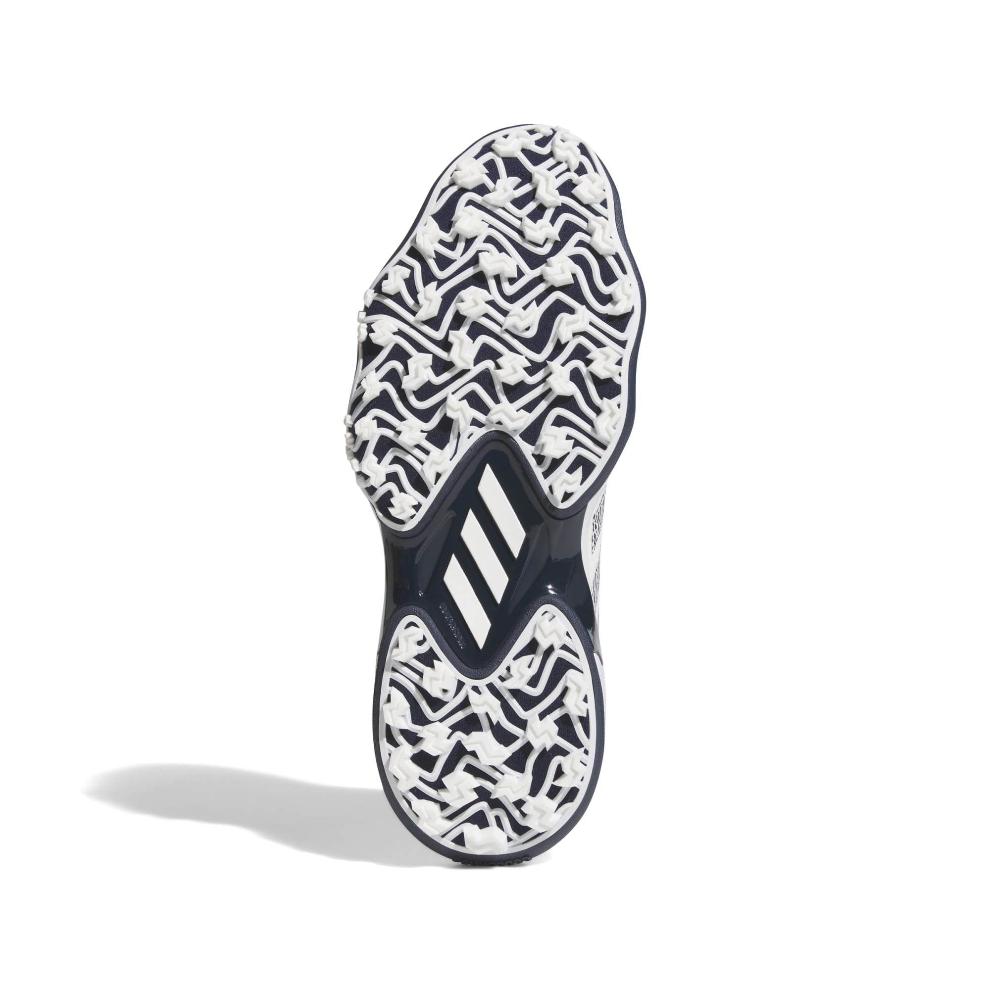 adidas CodeChaos 25 Spikeless Golf Shoes - White / Collegiate Navy
