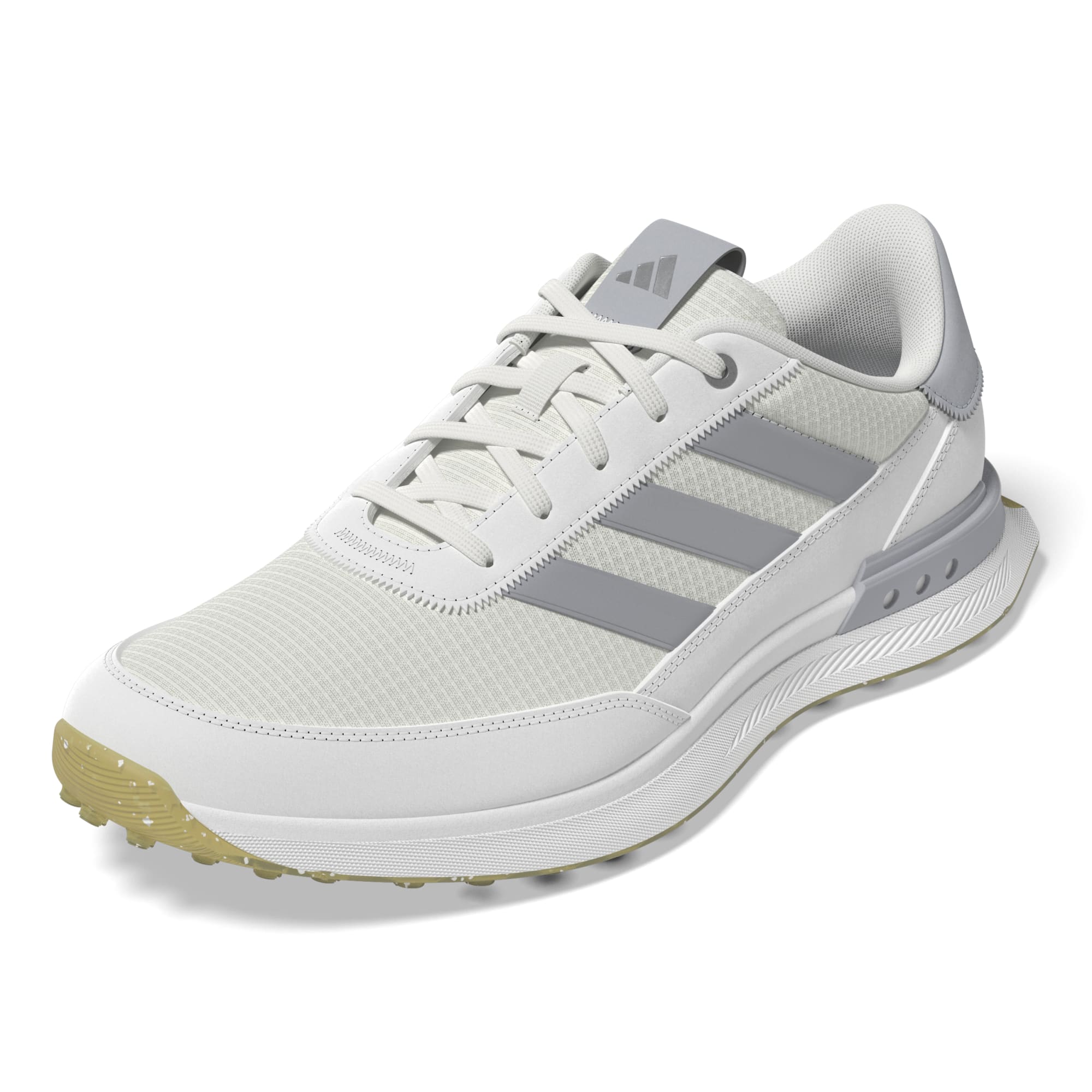 adidas S2G Spikeless Golf Shoes - White / Halo Silver / Gum