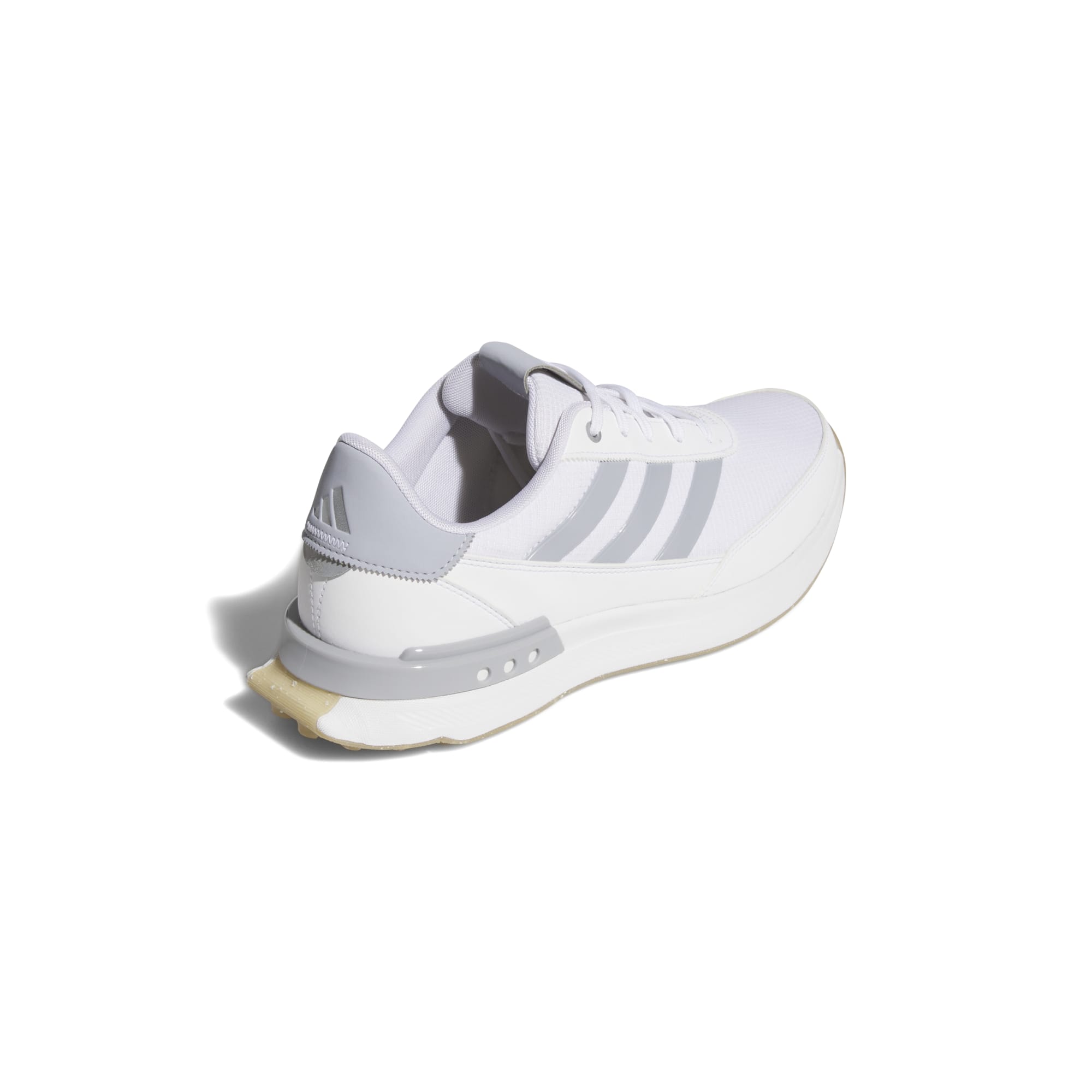adidas S2G Spikeless Golf Shoes - White / Halo Silver / Gum