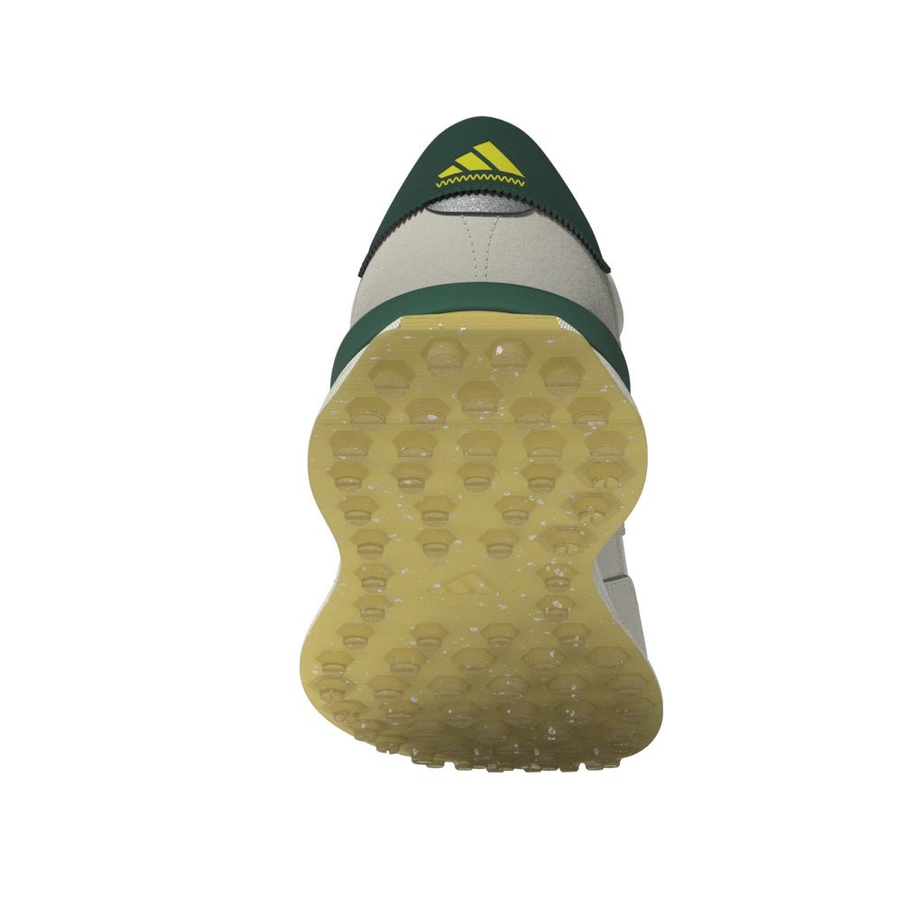 adidas S2G Leather Spikeless Golf Shoes - White / Alumina / Collegiate Green - adidas