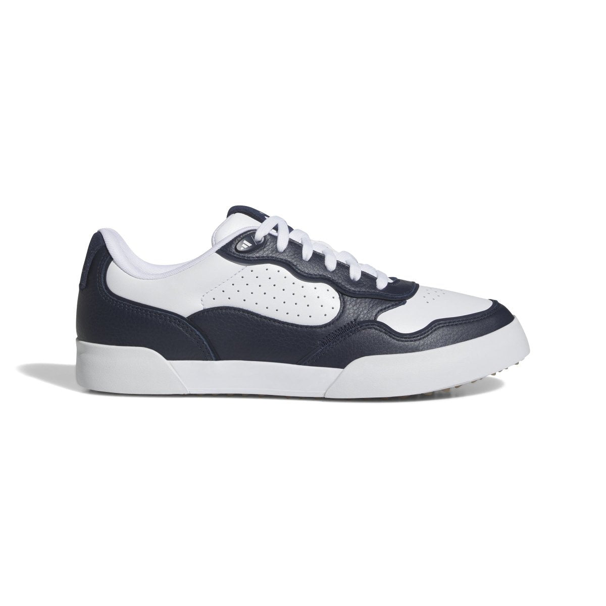 adidas Retrocross Spikeless Golf Shoes - White / Collegiate Navy / Gum - adidas