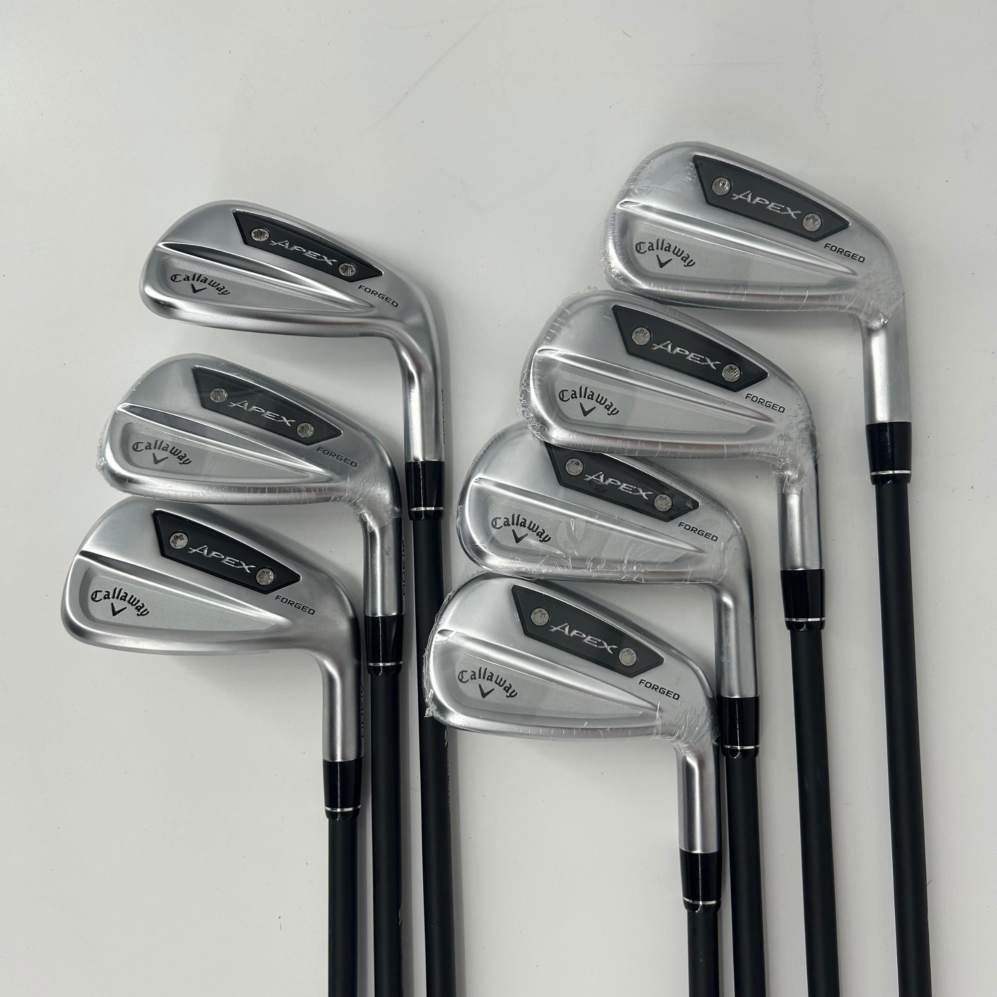 Callaway Apex AI300 / 5-PW+AW / Mitsubishi MMT 70 R Graphite Shafts / Regular