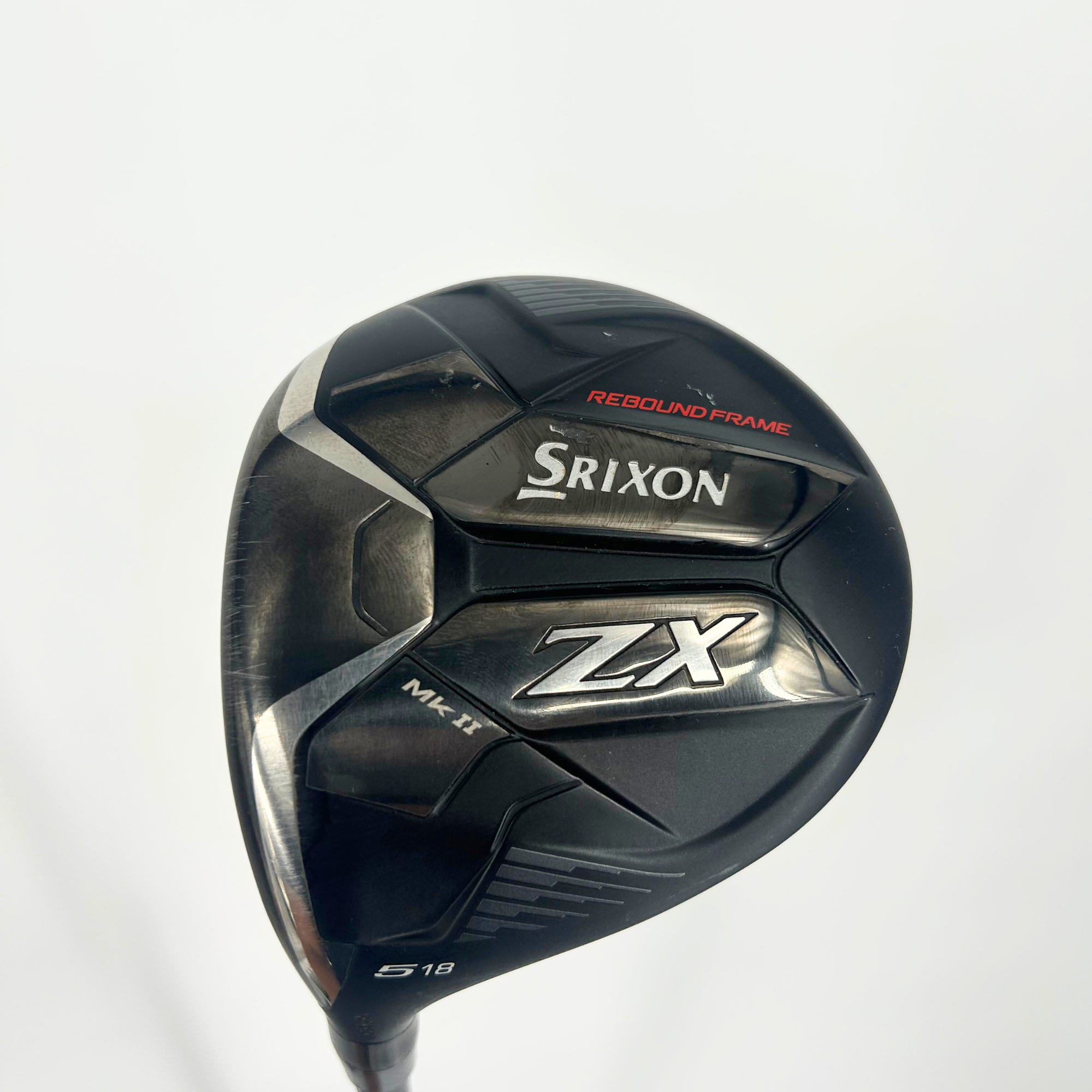 Srixon ZX MKII Left Handed 5 Wood / 18 Degree / HZRDUS RDX Smoke Red 5.5 / Regular