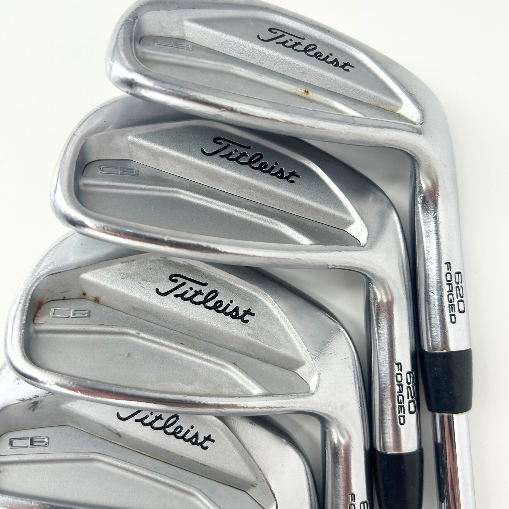 Titleist 620 CB/T150/T150s Combo Irons / 4-PW Iron / KBS $-Taper 130 / X-Stiff