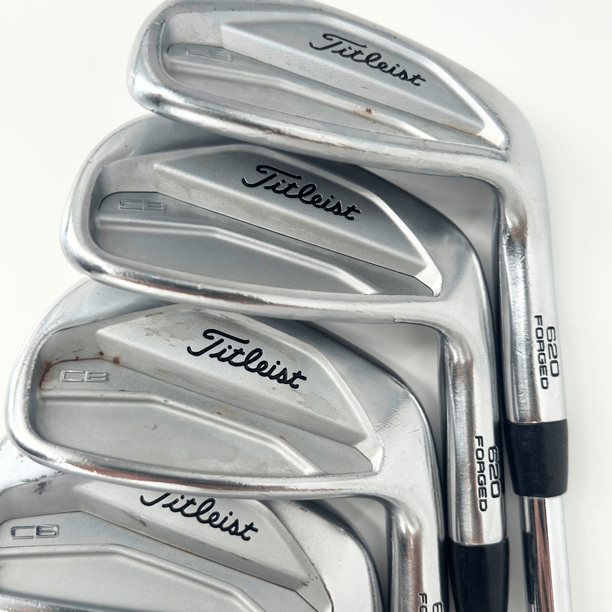 Titleist 620 CB/T100/T100s Combo Irons / 4 - PW Iron / KBS $ - Taper 130 / X - Stiff - Titleist