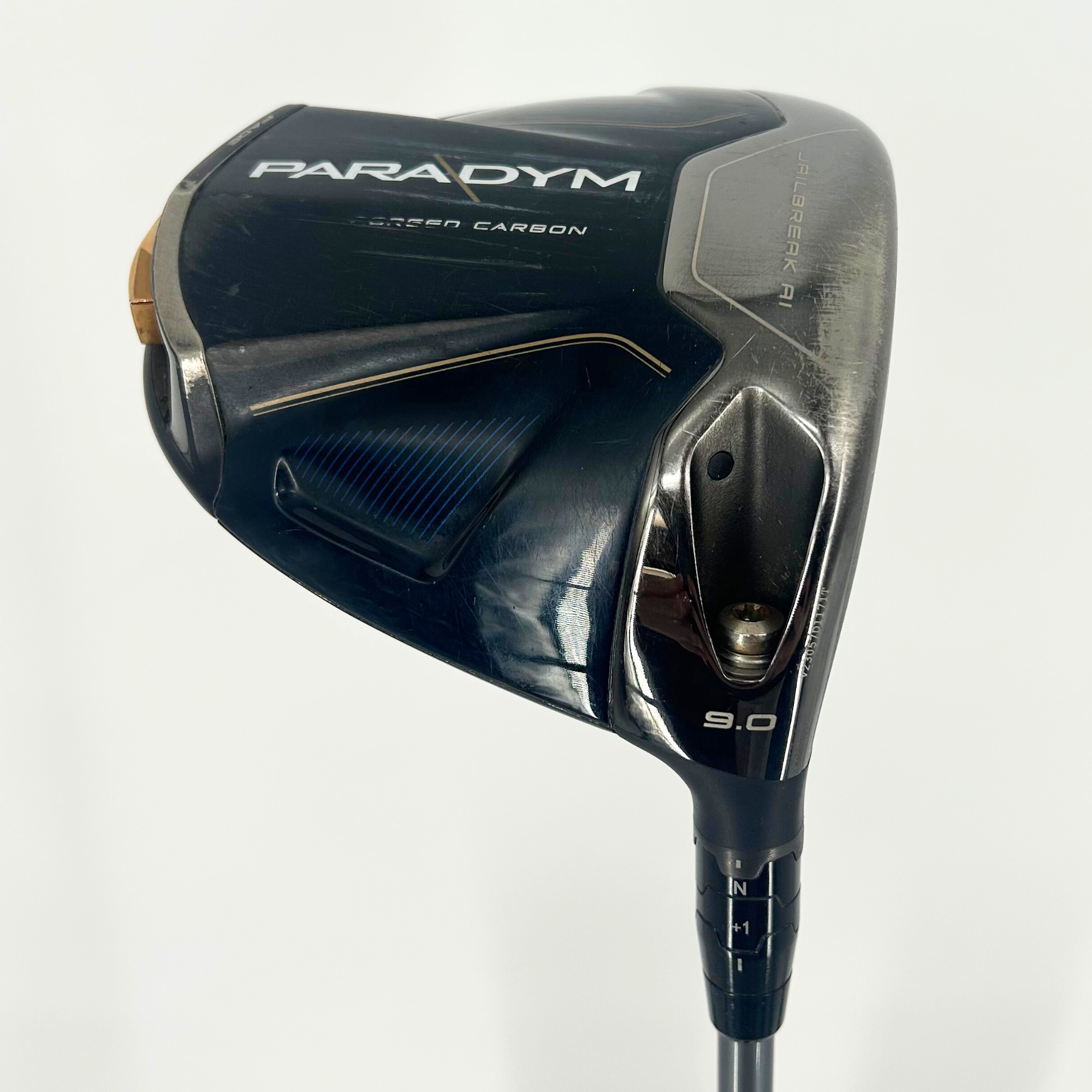 Callaway Paradym Driver / 9.0 Degree / HZRDUS White 6.0 60G / Stiff Flex Shaft