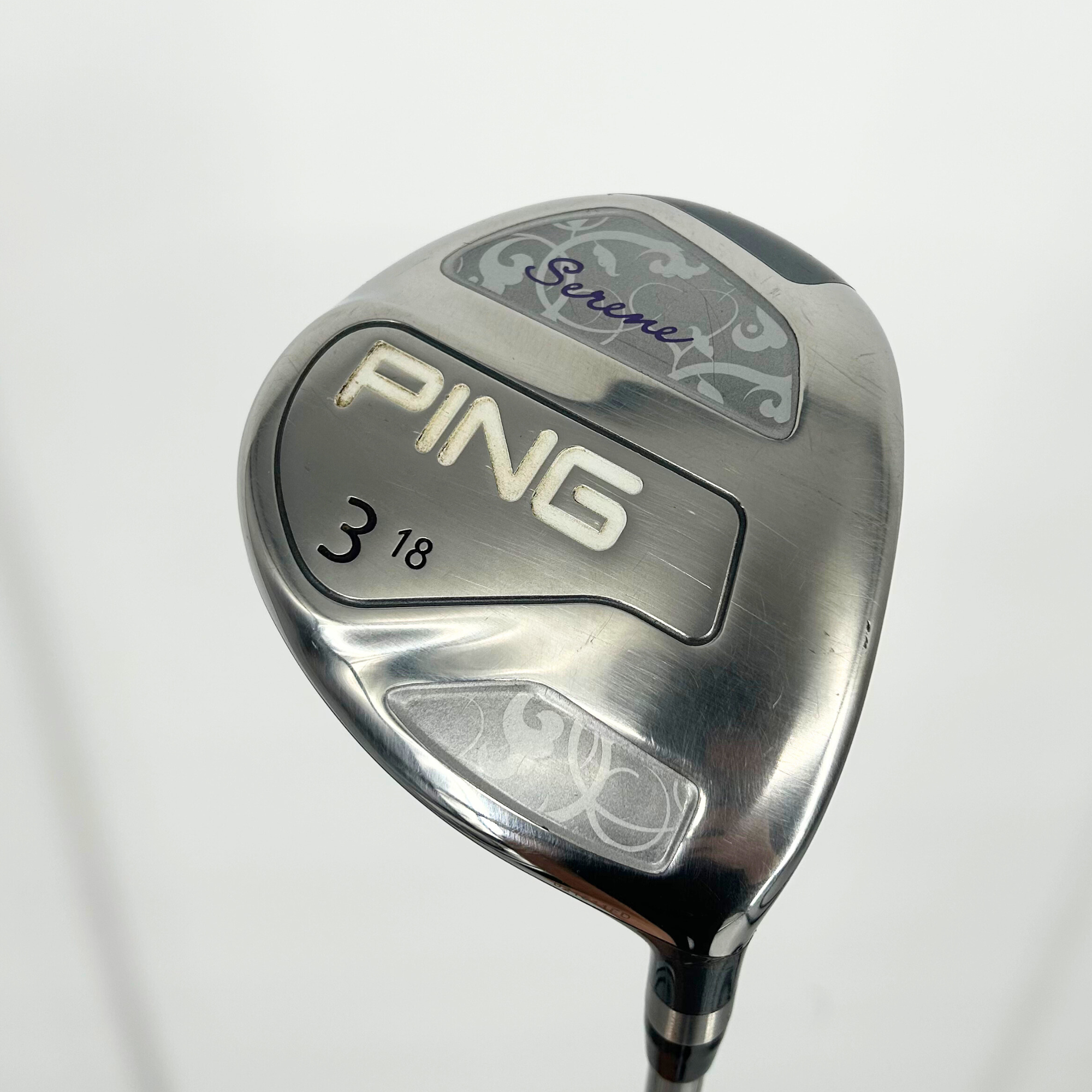 Ping Serene Ladies 3 Wood / 18 Degree / Ping ULT 210 Ladies Flex Shaft
