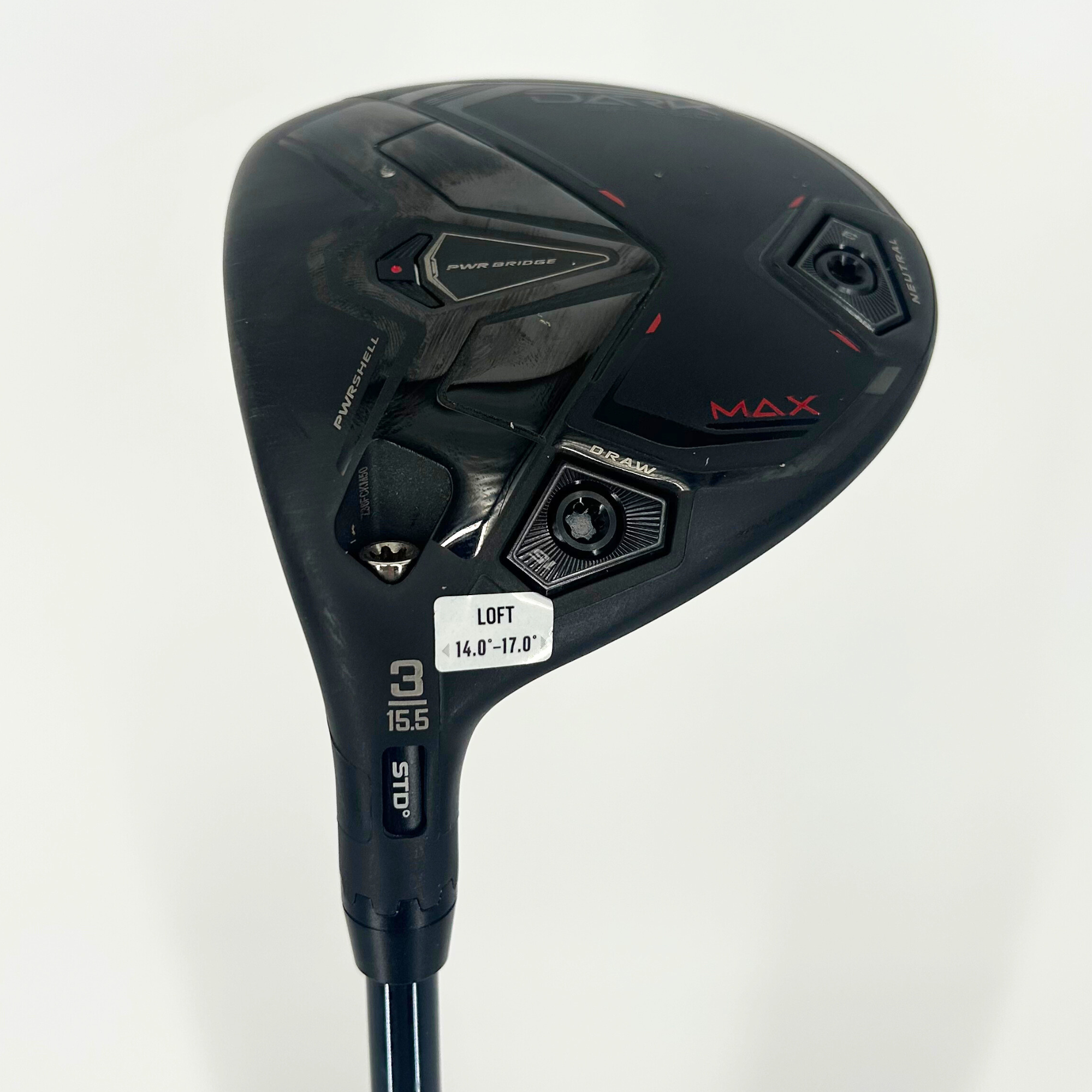 Cobra Darkspeed Max Left Handed 3 Wood / 15.5 Degree / LINQ M40X Red 5F3 / Regular