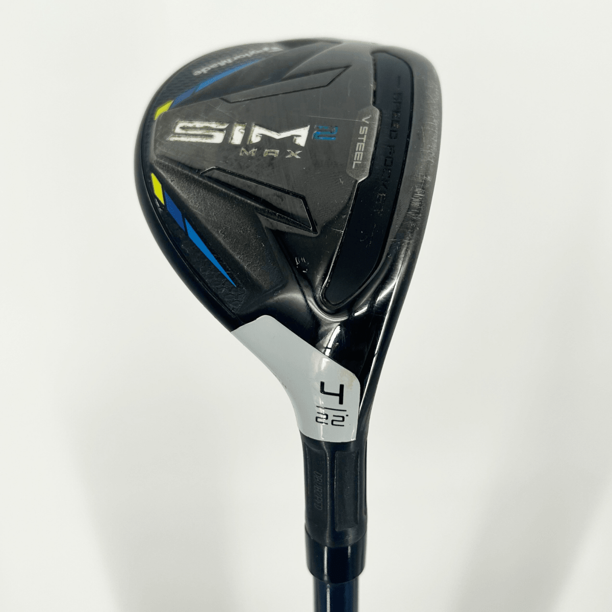 Taylormade SIM 2 Max 4 Hybrid / 22 Degree / Fujikura Ventus Blue 7 - S / Stiff - TaylorMade