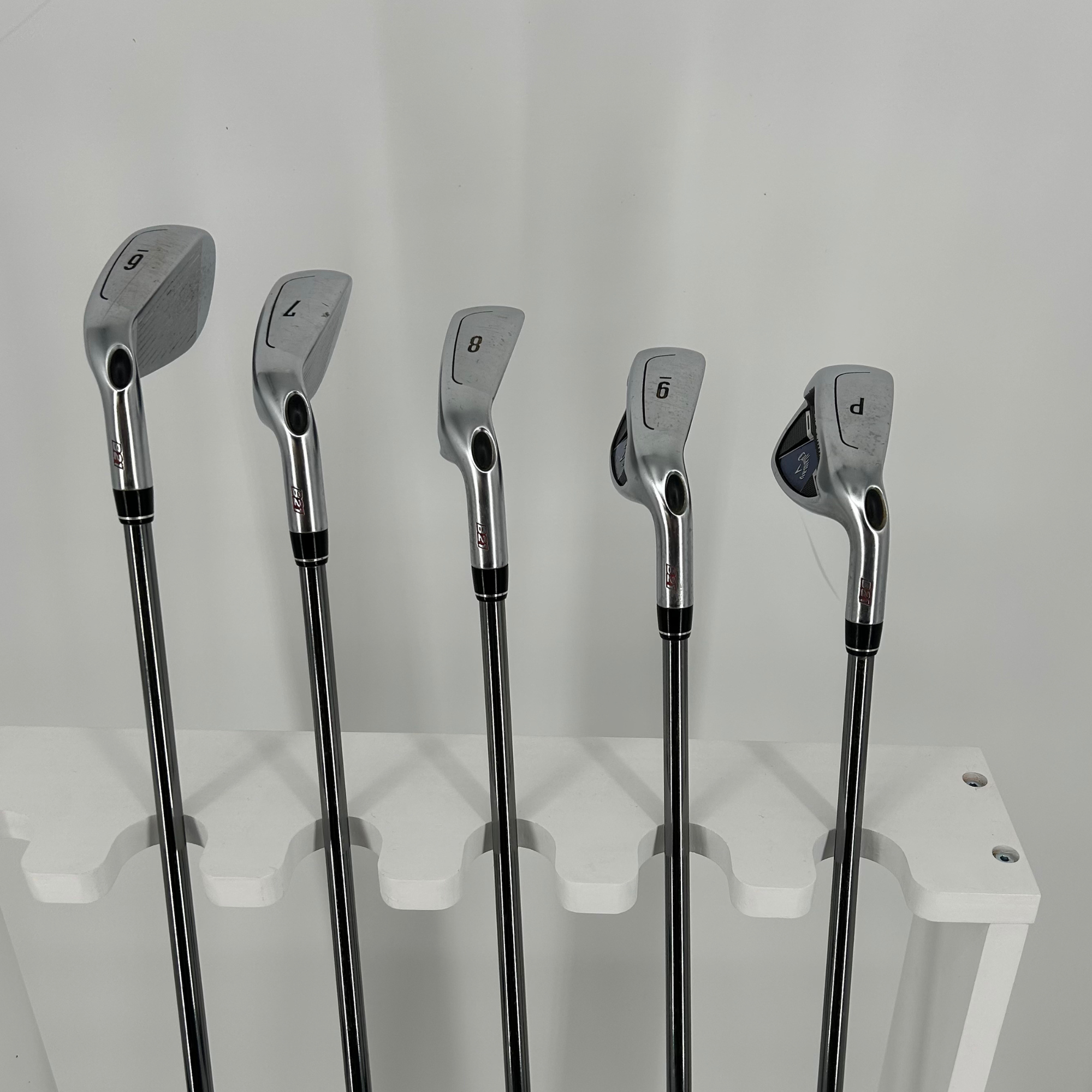 Callaway Big Bertha B21 / 6-PW / RHC 65 'A' Graphite Shafts / Senior