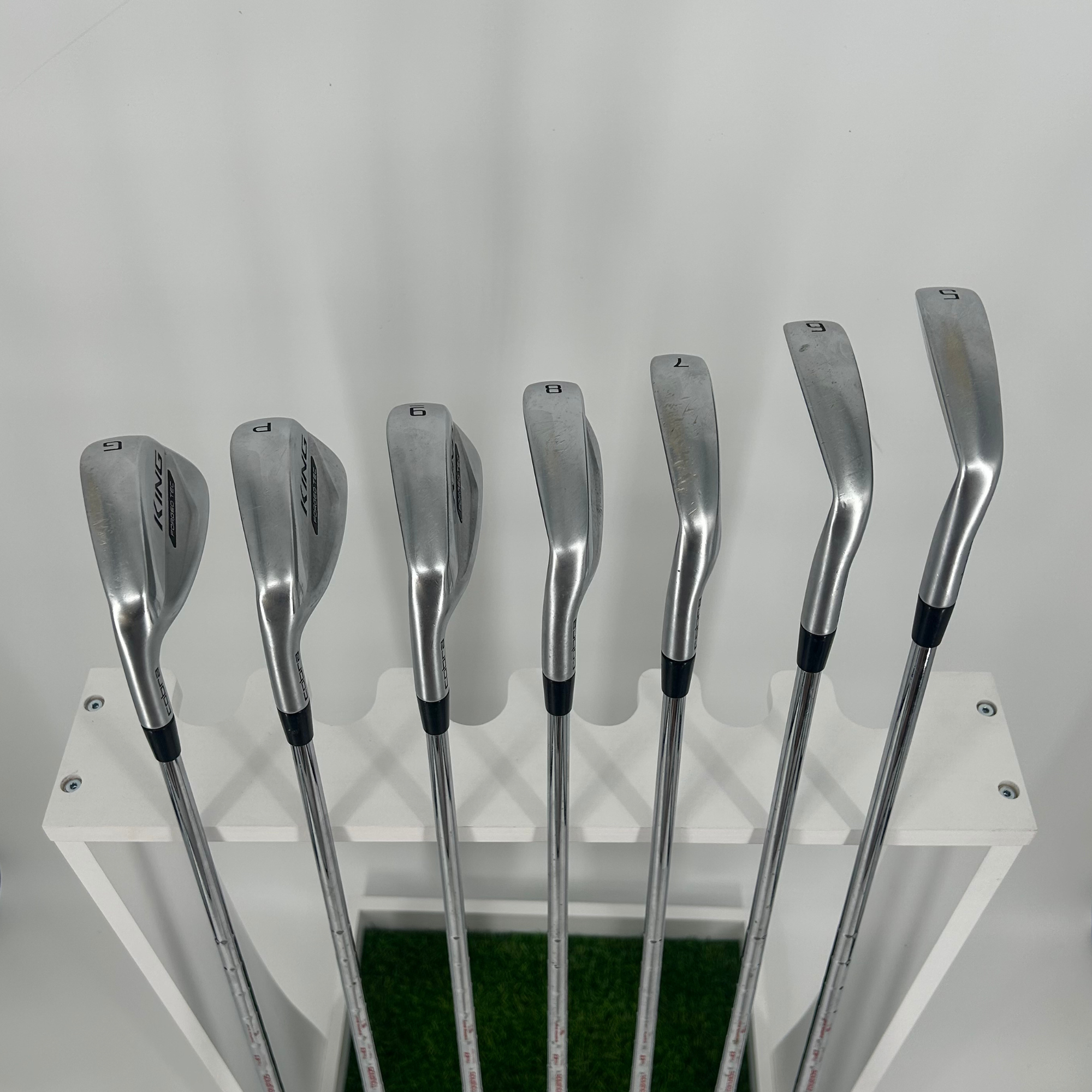 Cobra King Forged Tec 2020 Left Handed/ 5-PW+GW / Nippon N.S. Pro Modus 3 Tour 105 Steel / Stiff