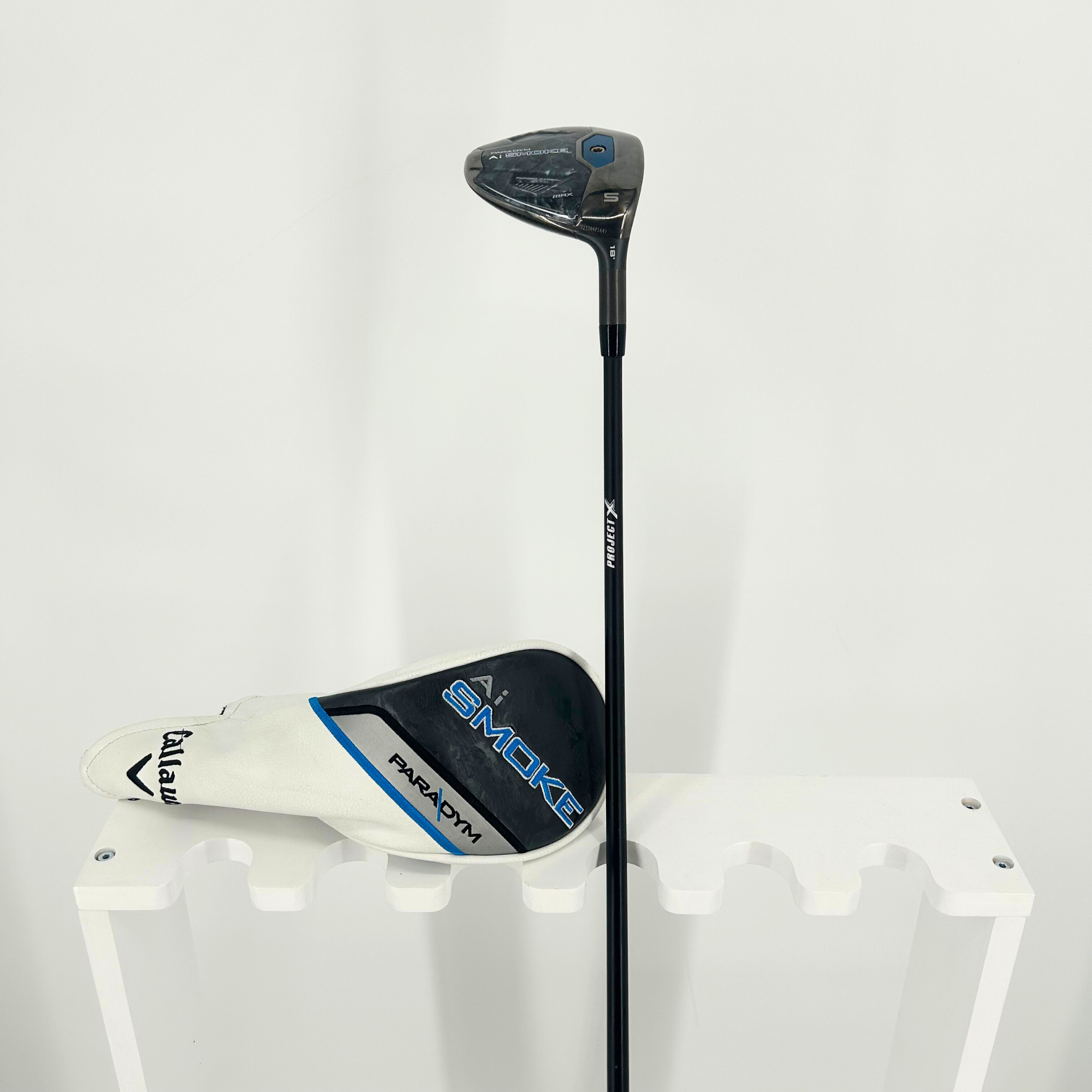 Callaway Paradym Ai Smoke Max 5 Wood / 18 Degree / Cypher Fifty 5.5 / Regular