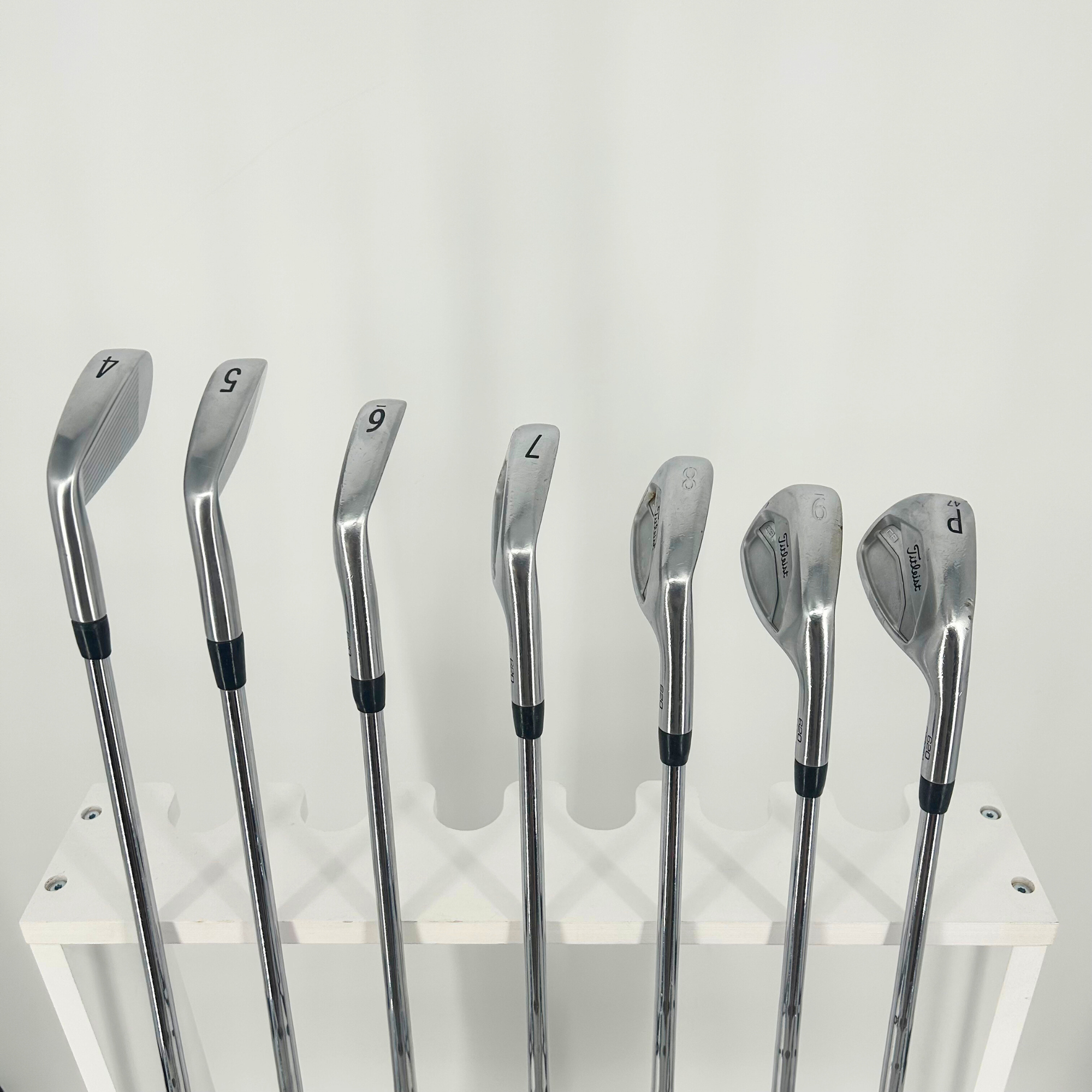 Titleist 620 CB/T150/T150s Combo Irons / 4-PW Iron / KBS $-Taper 130 / X-Stiff