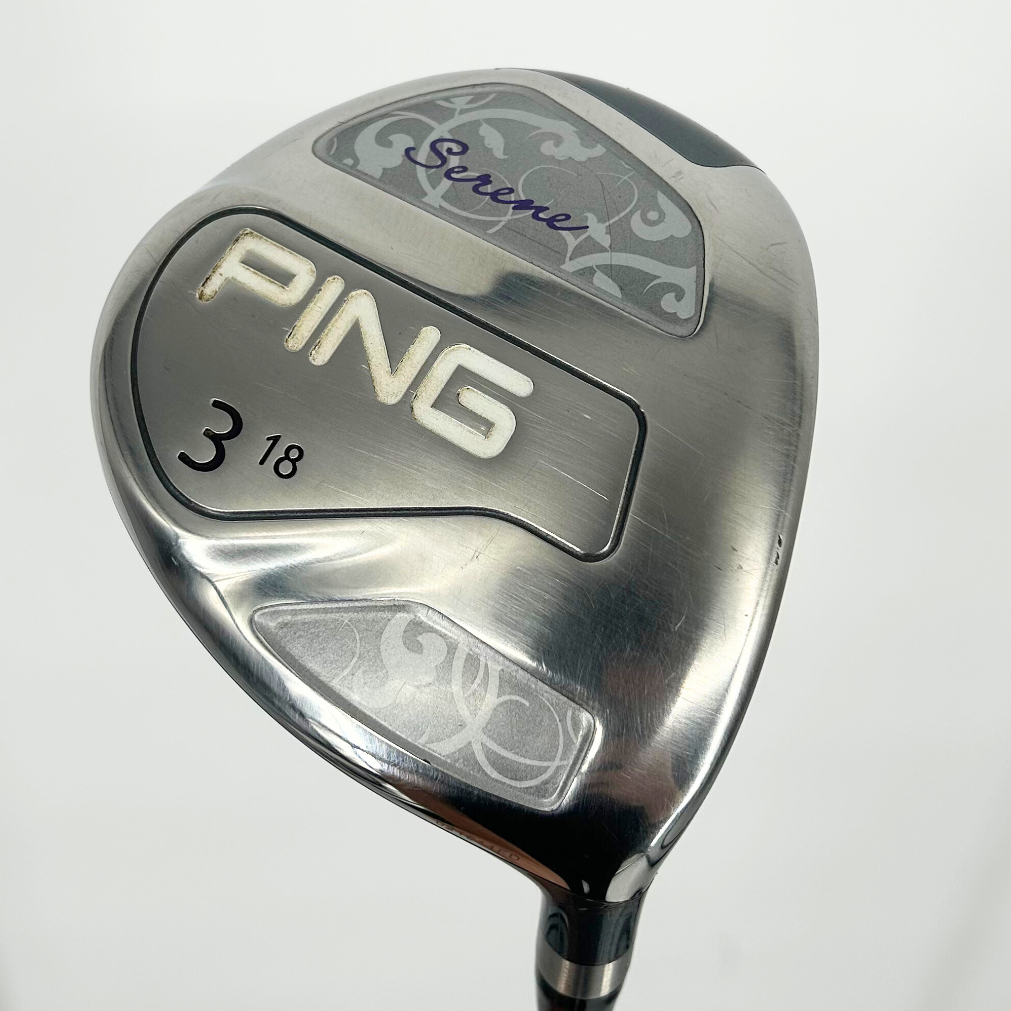 Ping Serene Ladies 3 Wood / 18 Degree / Ping ULT 210 Ladies Flex Shaft