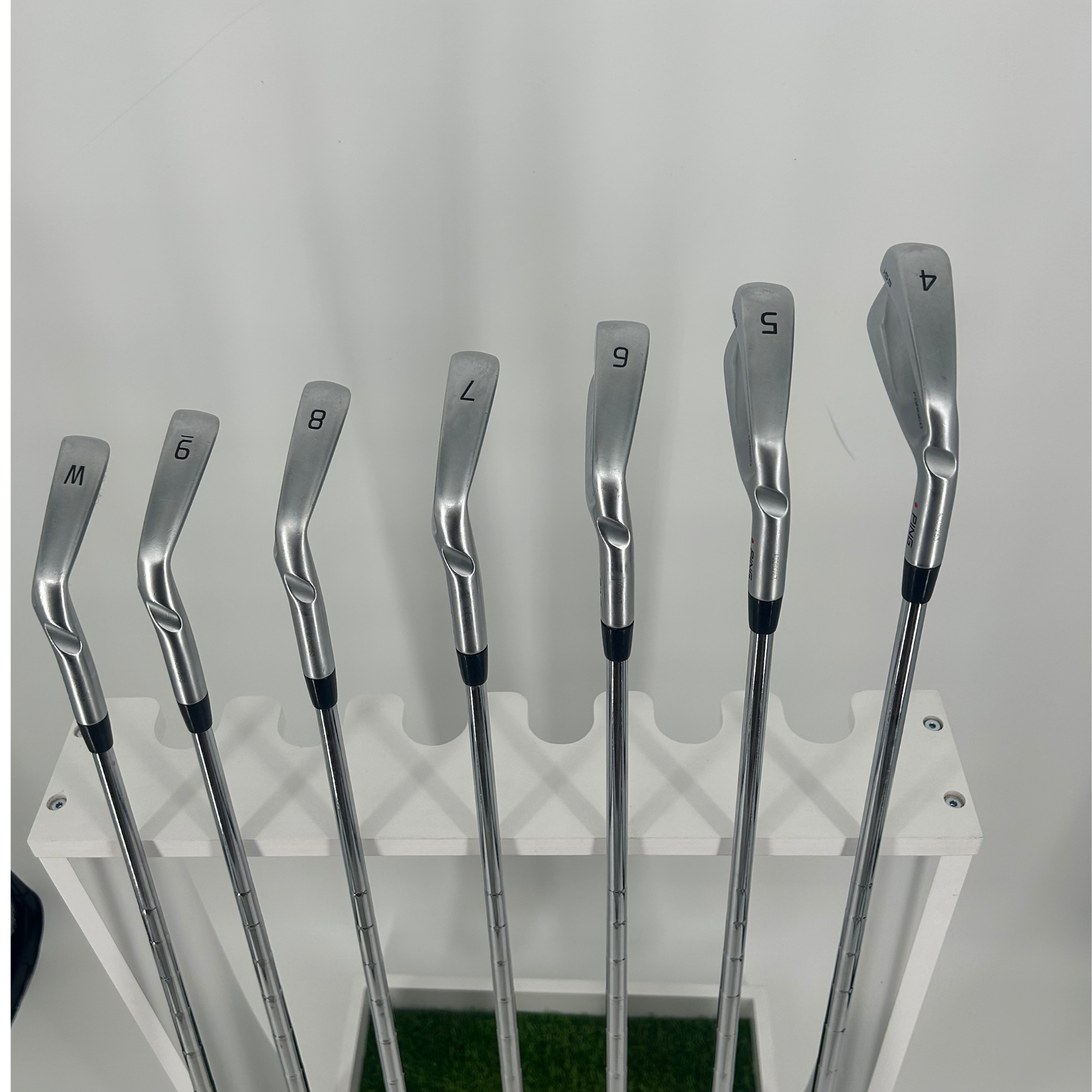 Ping i59 Irons / 4-PW / Red Dot / KBS Tour 120 S Steel Shaft / Stiff