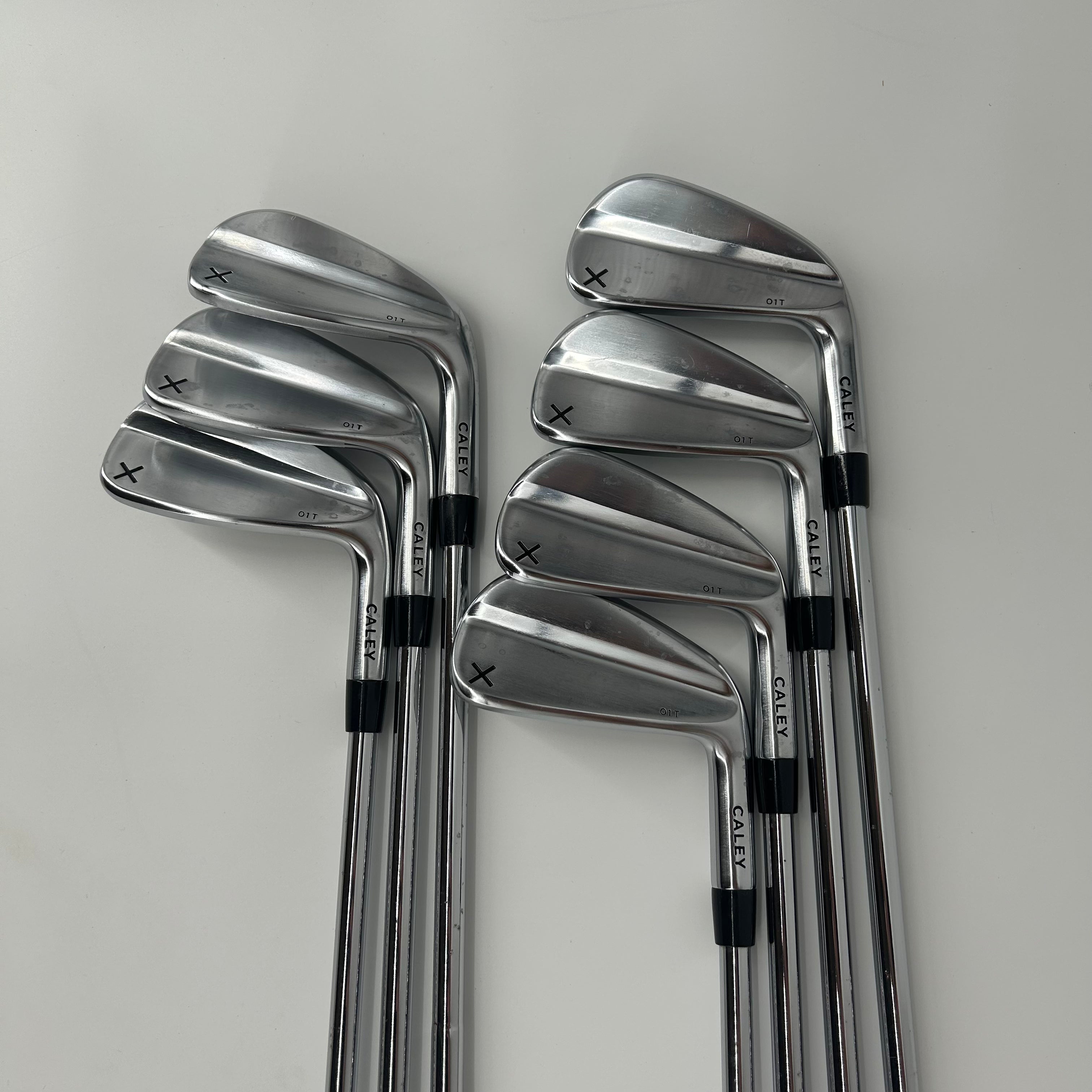 Caley 01T Irons / 4-PW / KBS Tour Lite R Steel Shaft / Regular