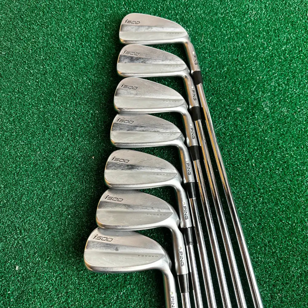 Ping i500 Irons / 4-PW / White Dot / Project X LZ 5.5 115 Steel Shafts / Regular