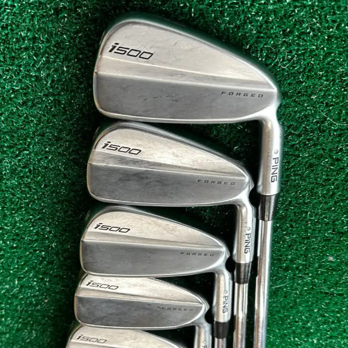 Ping i500 Irons / 4-PW / White Dot / Project X LZ 5.5 115 Steel Shafts / Regular