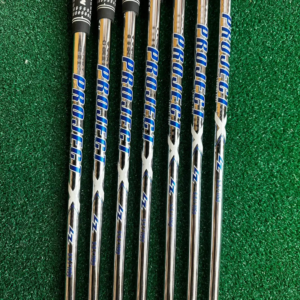 Ping i500 Irons / 4-PW / White Dot / Project X LZ 5.5 115 Steel Shafts / Regular