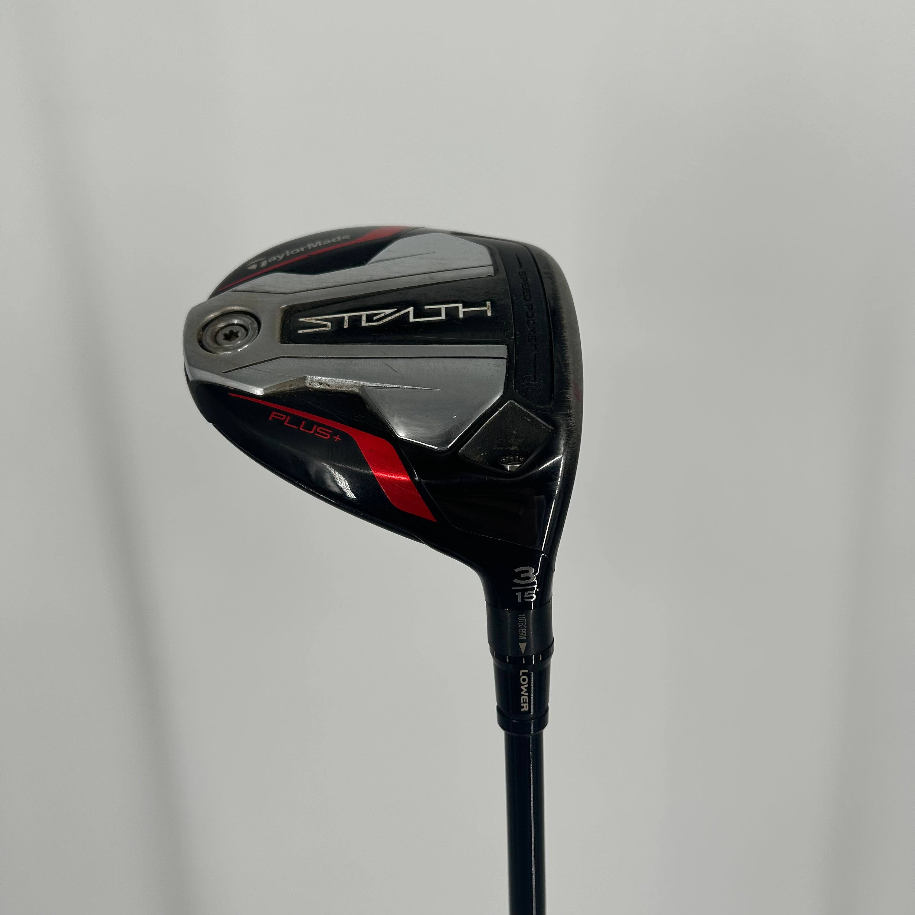 TaylorMade Stealth Plus 3 Wood / 15 Degree / HZRDUS Blue 6.5 / X-Stiff Flex