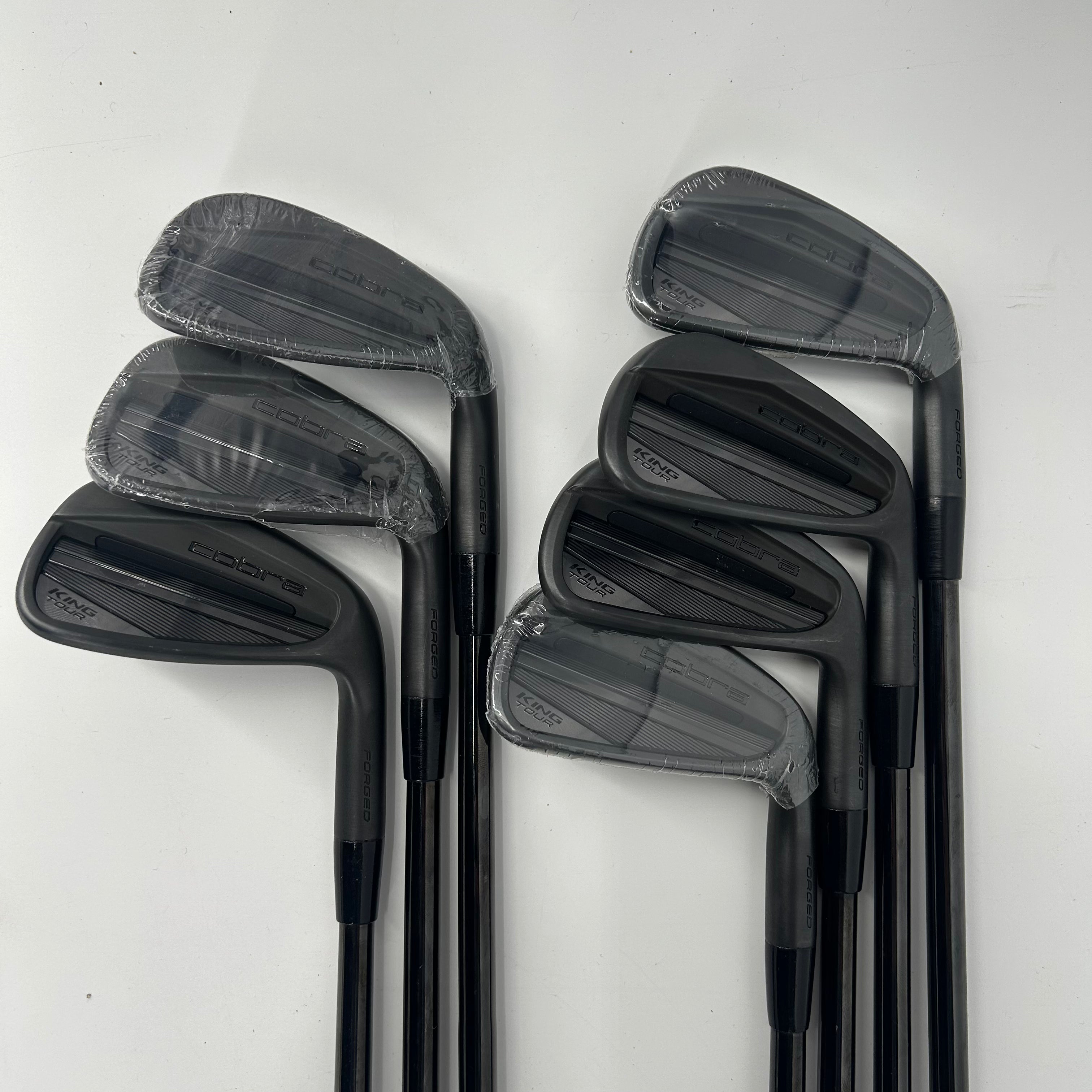 Cobra King Tour Black 2023 / 4-PW / KBS $-Taper 120 Shafts / Stiff