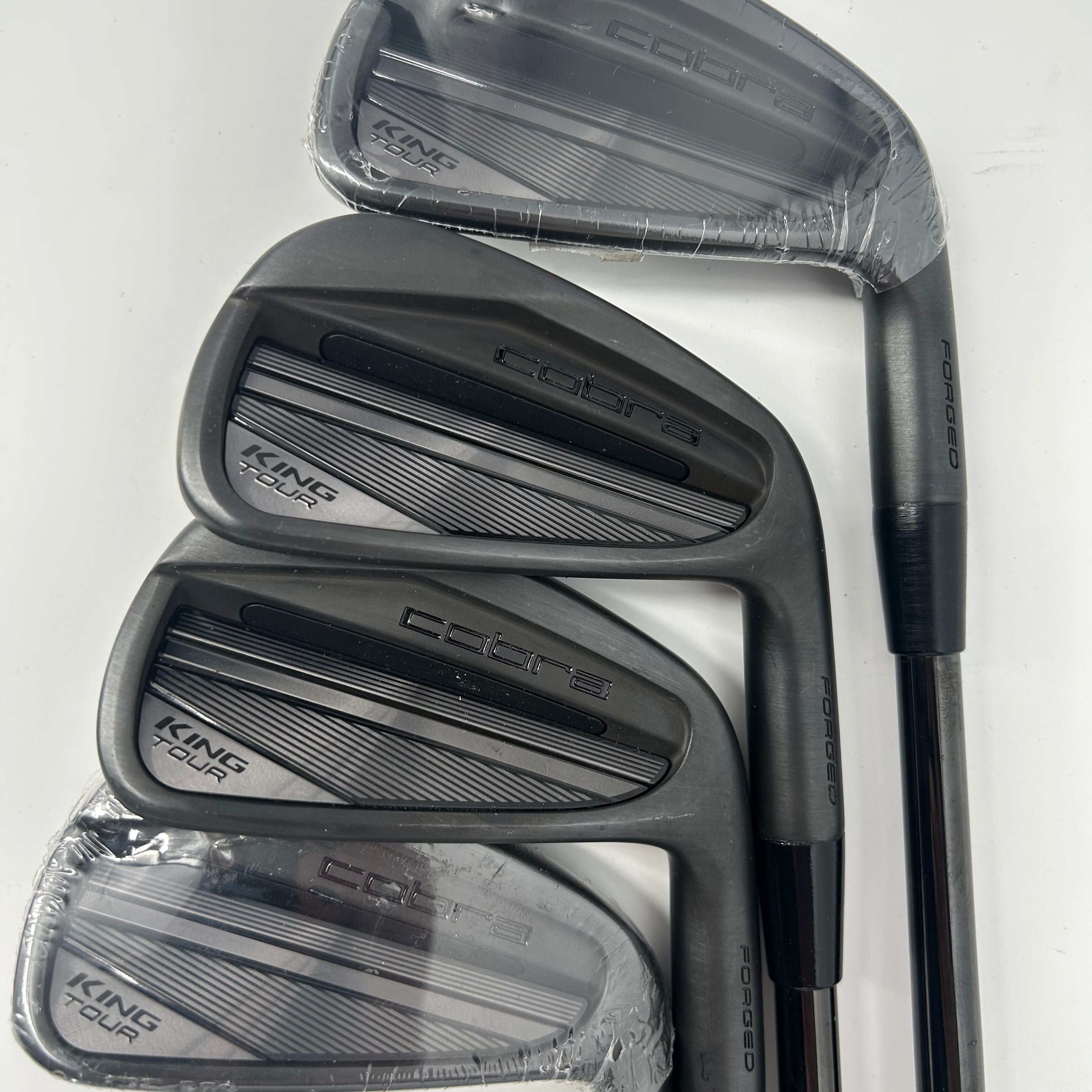 Cobra King Tour Black 2023 / 4-PW / KBS $-Taper 120 Shafts / Stiff