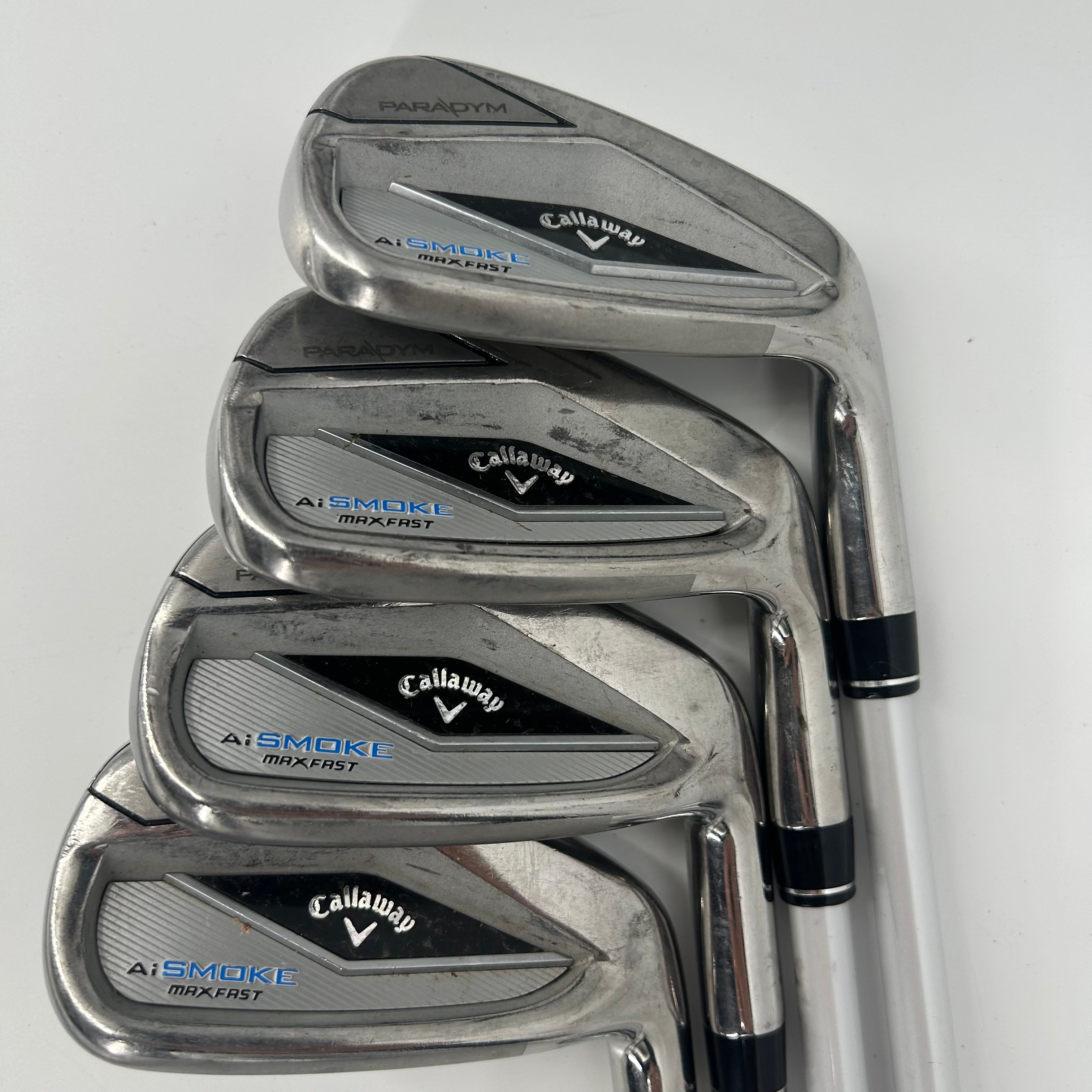 Callaway Paradym Ai Smoke Max Fast Irons / 6-PW+AW / Eldio 40L Ladies Flex Shaft