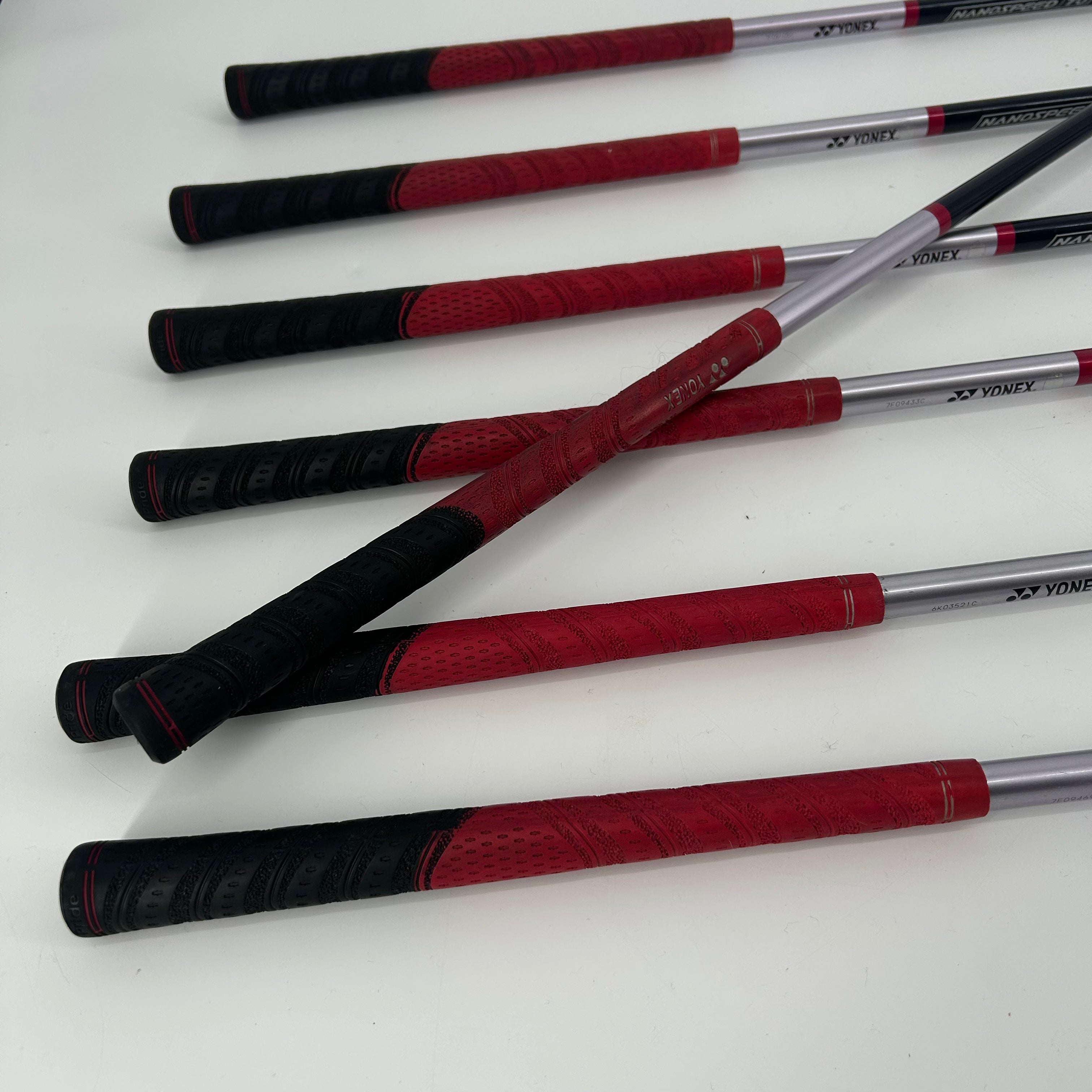 Yonex Cyberstar Nanospeed Ladies Irons / 5-SW / Yonex Nanospeed 70 Ladies CFS Shafts