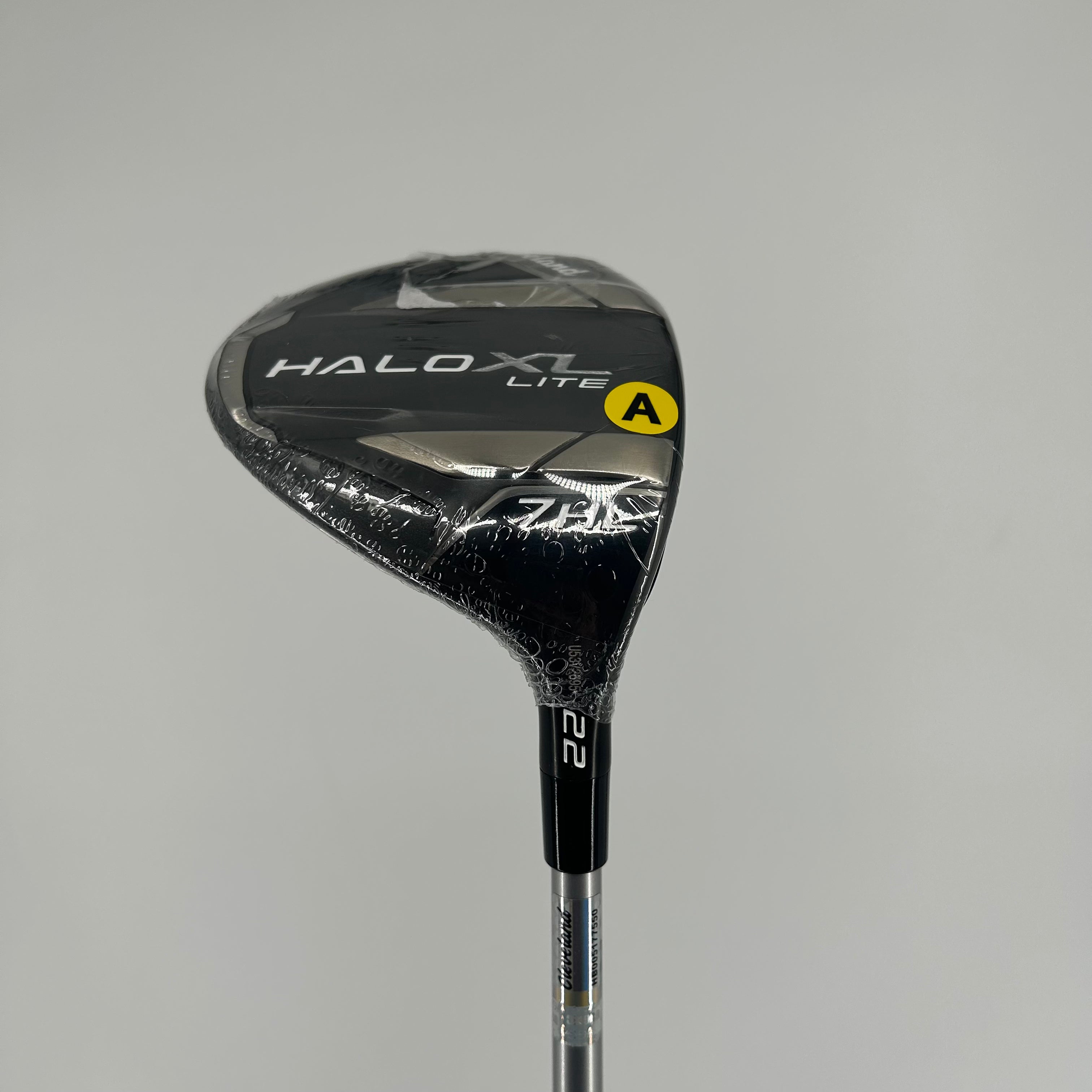 Cleveland Halo XL Lite HL 7 Wood / 22 Degree / Aldila Ascent 40 Senior Flex Shaft