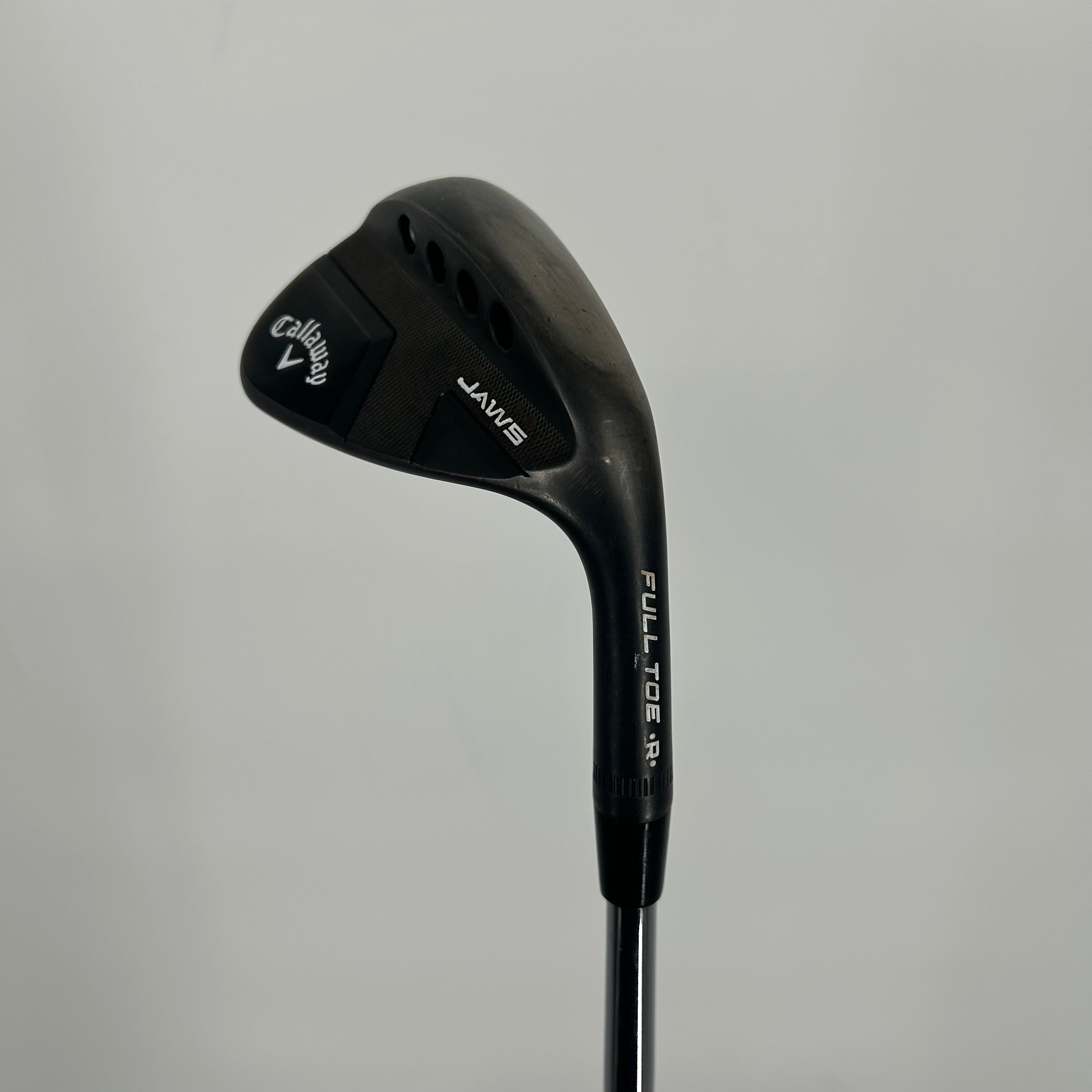 Callaway Jaws Full Toe Black Wedge / 56 Degree / Dynamic Gold Spinner 115